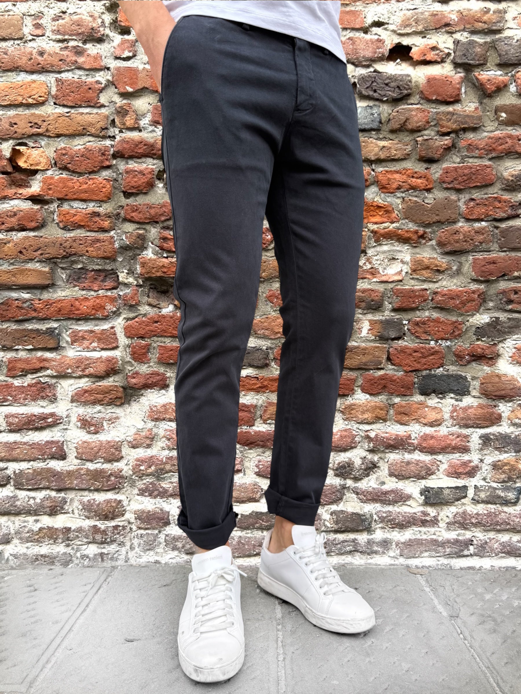 Pantalone Gianni Lupo Chinos Tahoma Navy (12242073551188)