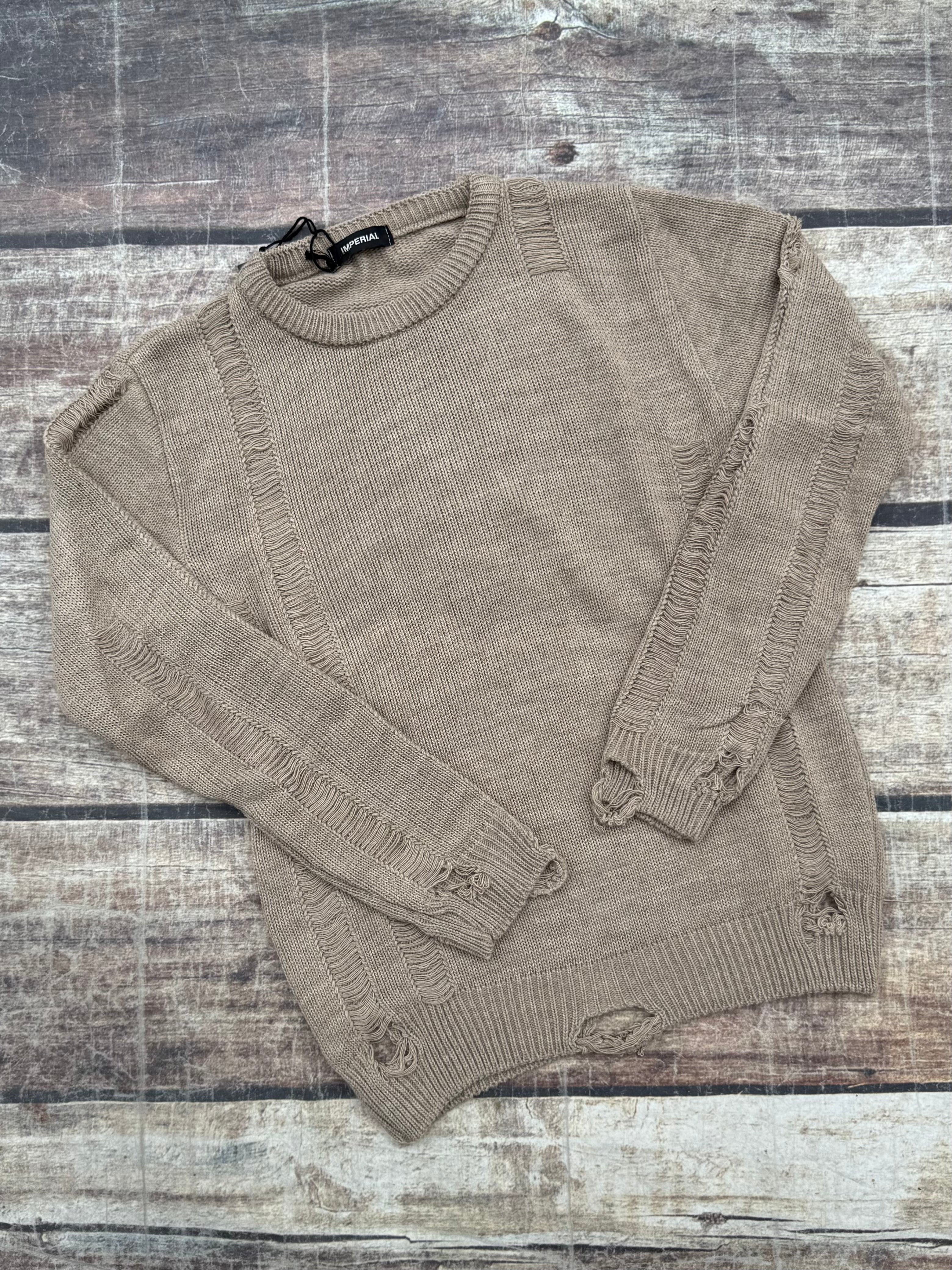 Maglione Imperial Strappi 159 Beige (12244864893268)