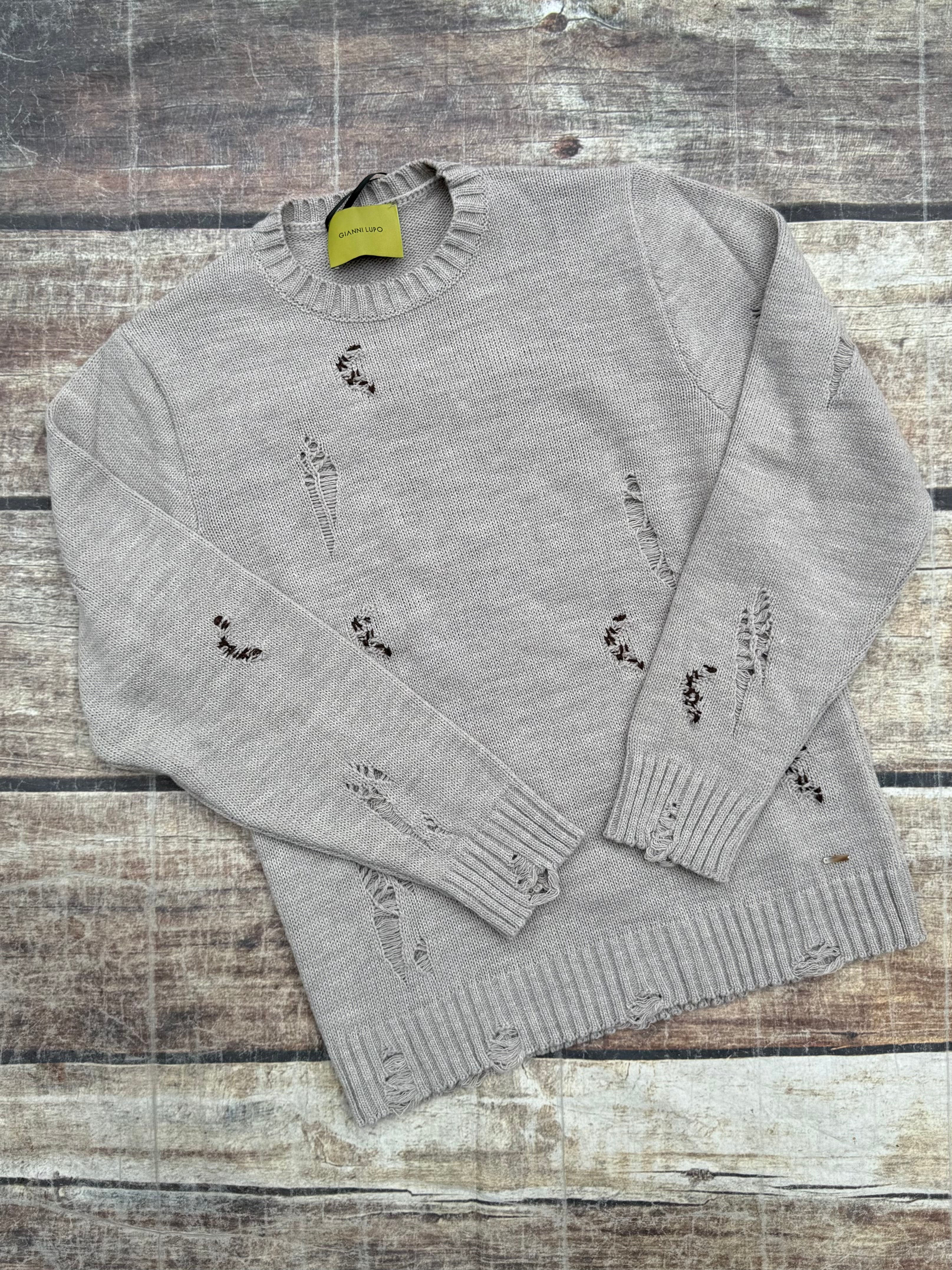 Maglione Gianni Lupo Strappi Corda 1010