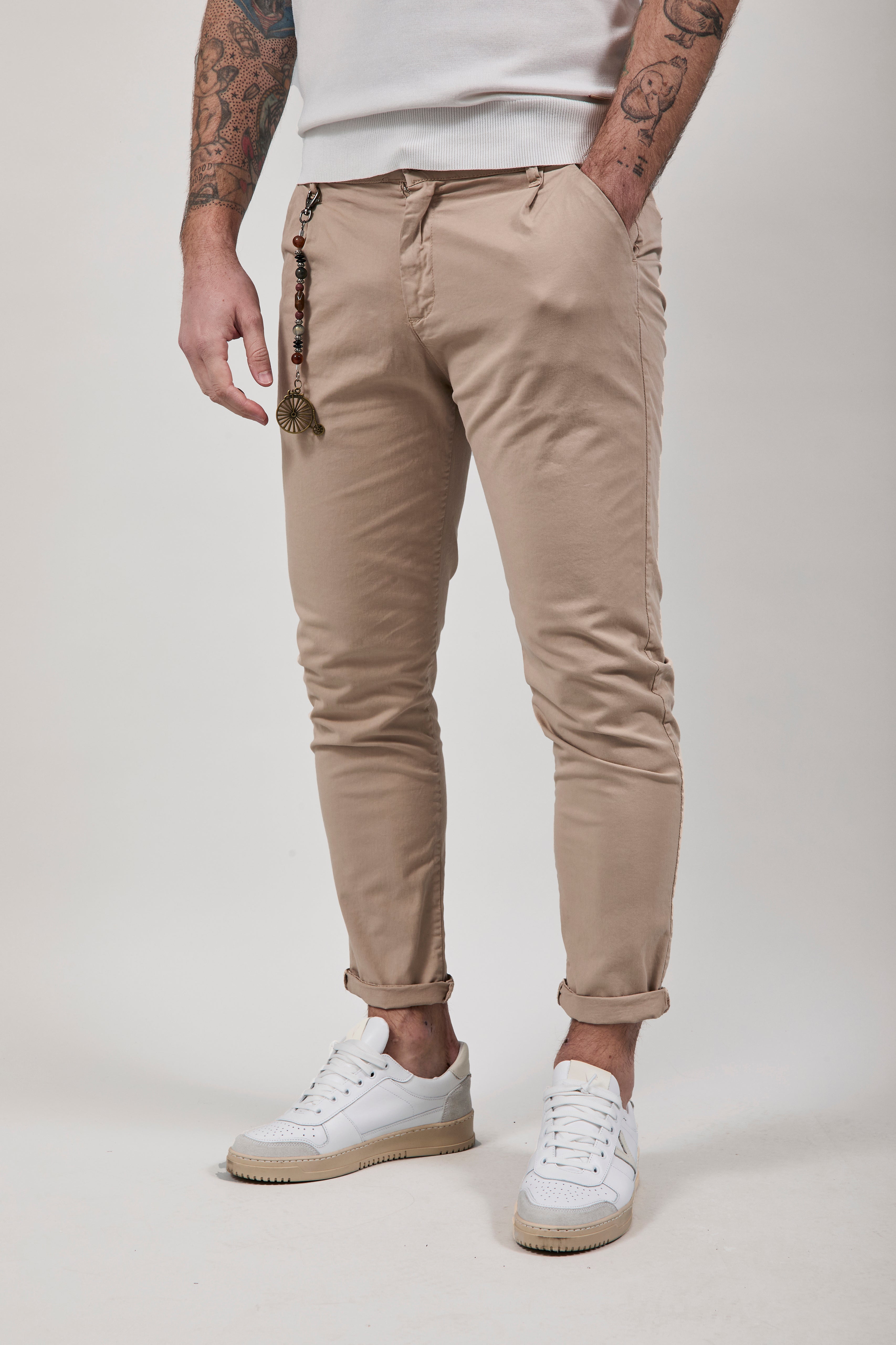 Pantalone Over-d Beige P63