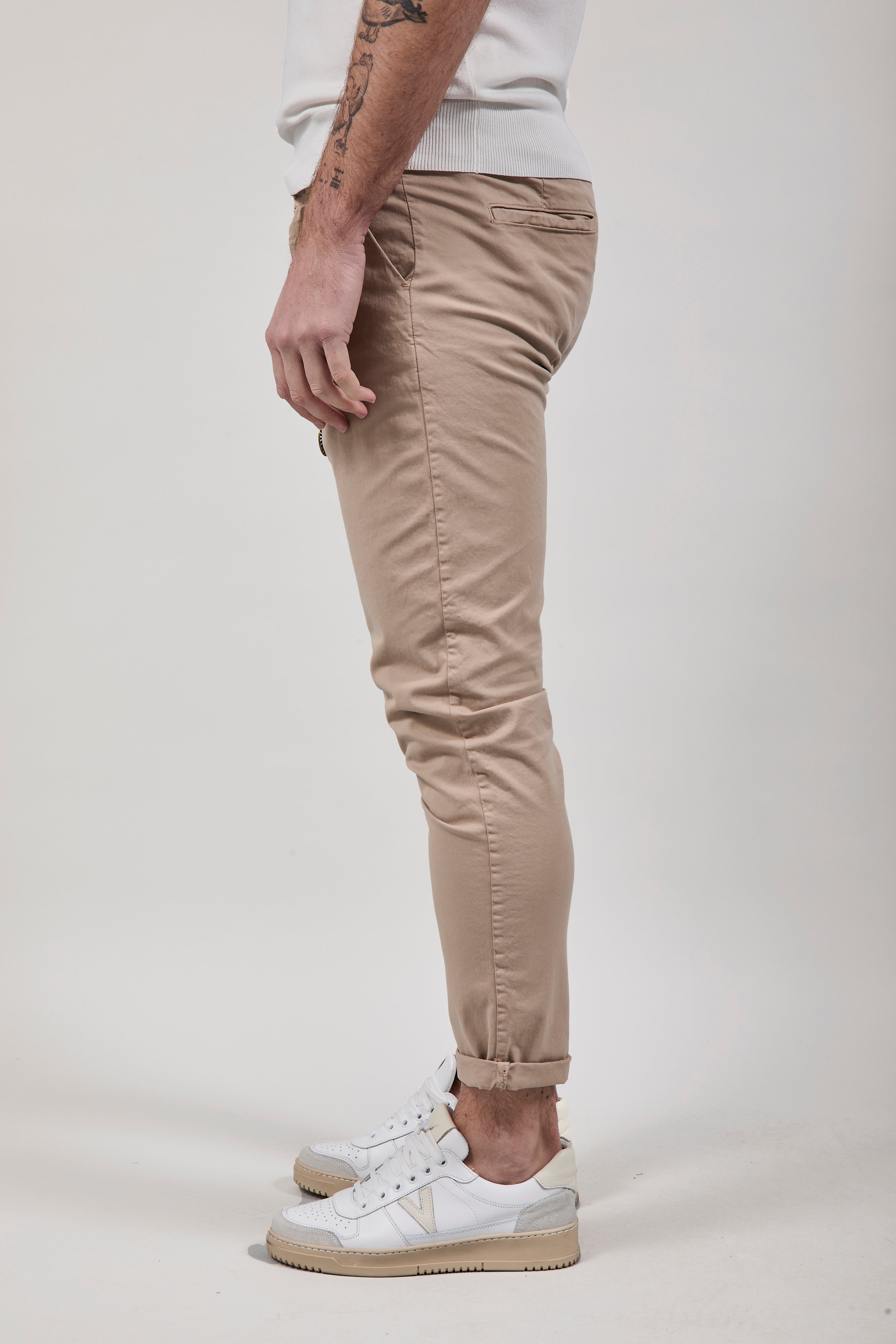 Pantalone Over-d Beige P63