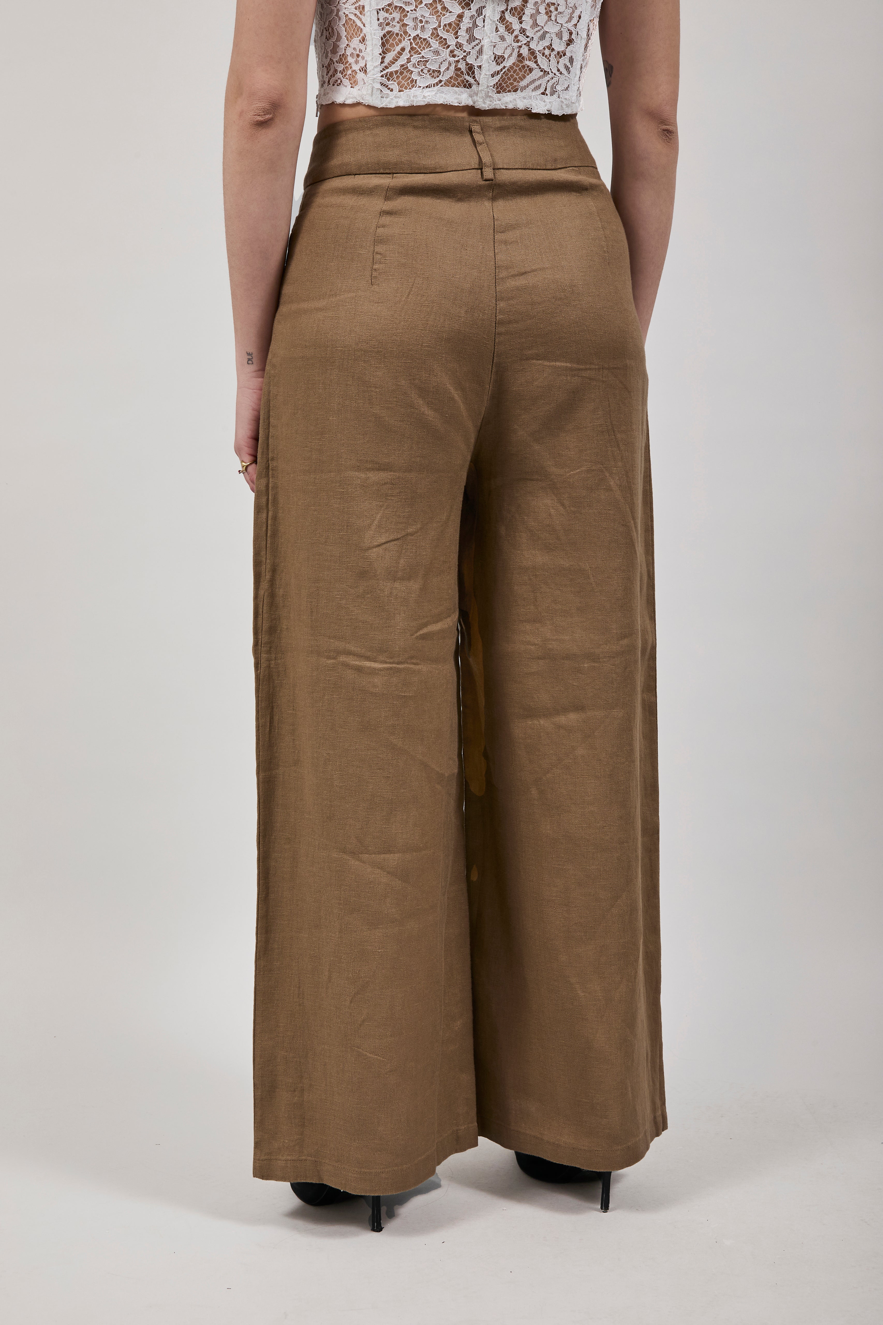 Pantalone Gianni Lupo Marrone 7006
