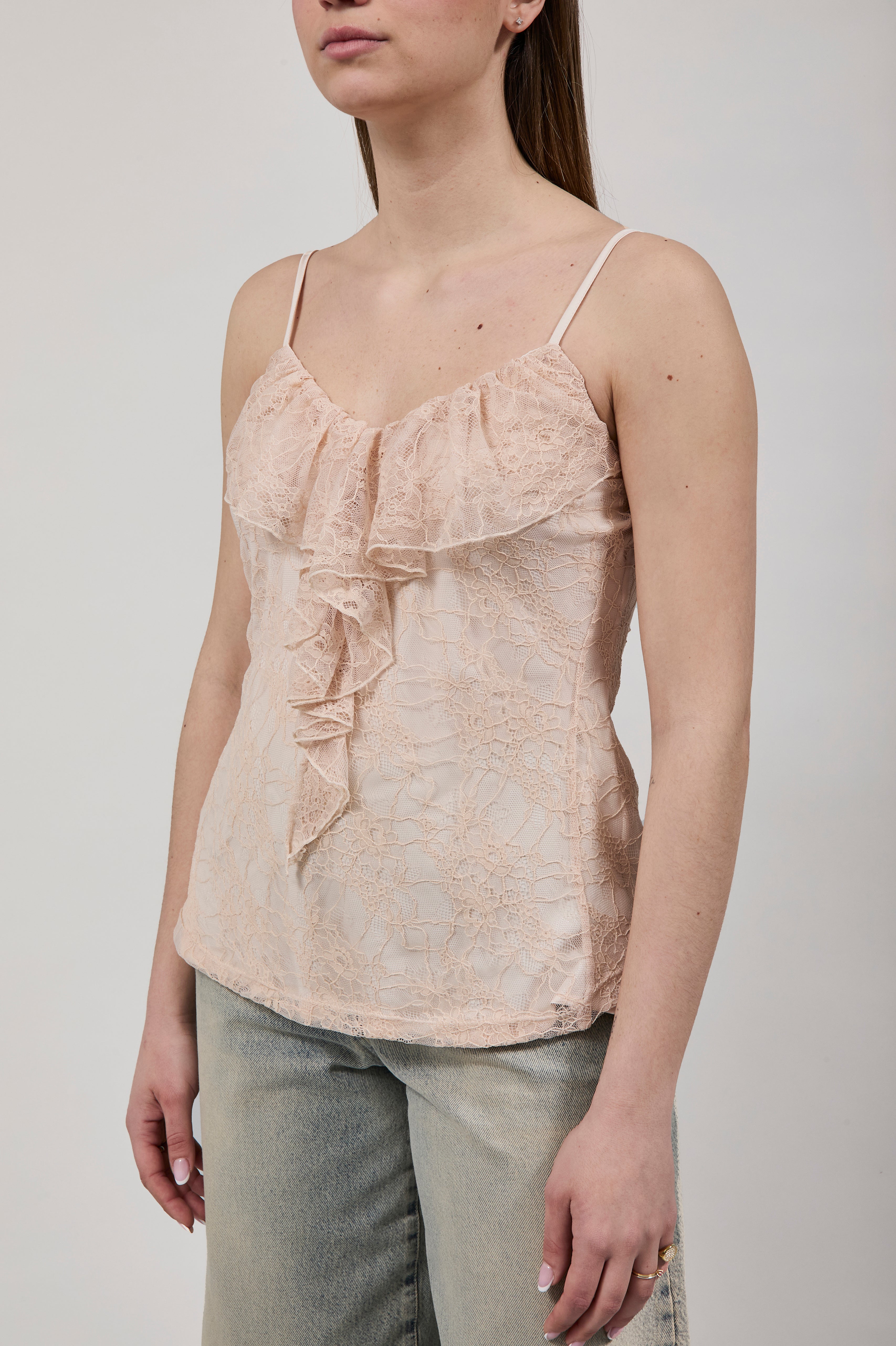 Canotta Berna Pizzo Rouches Champagne