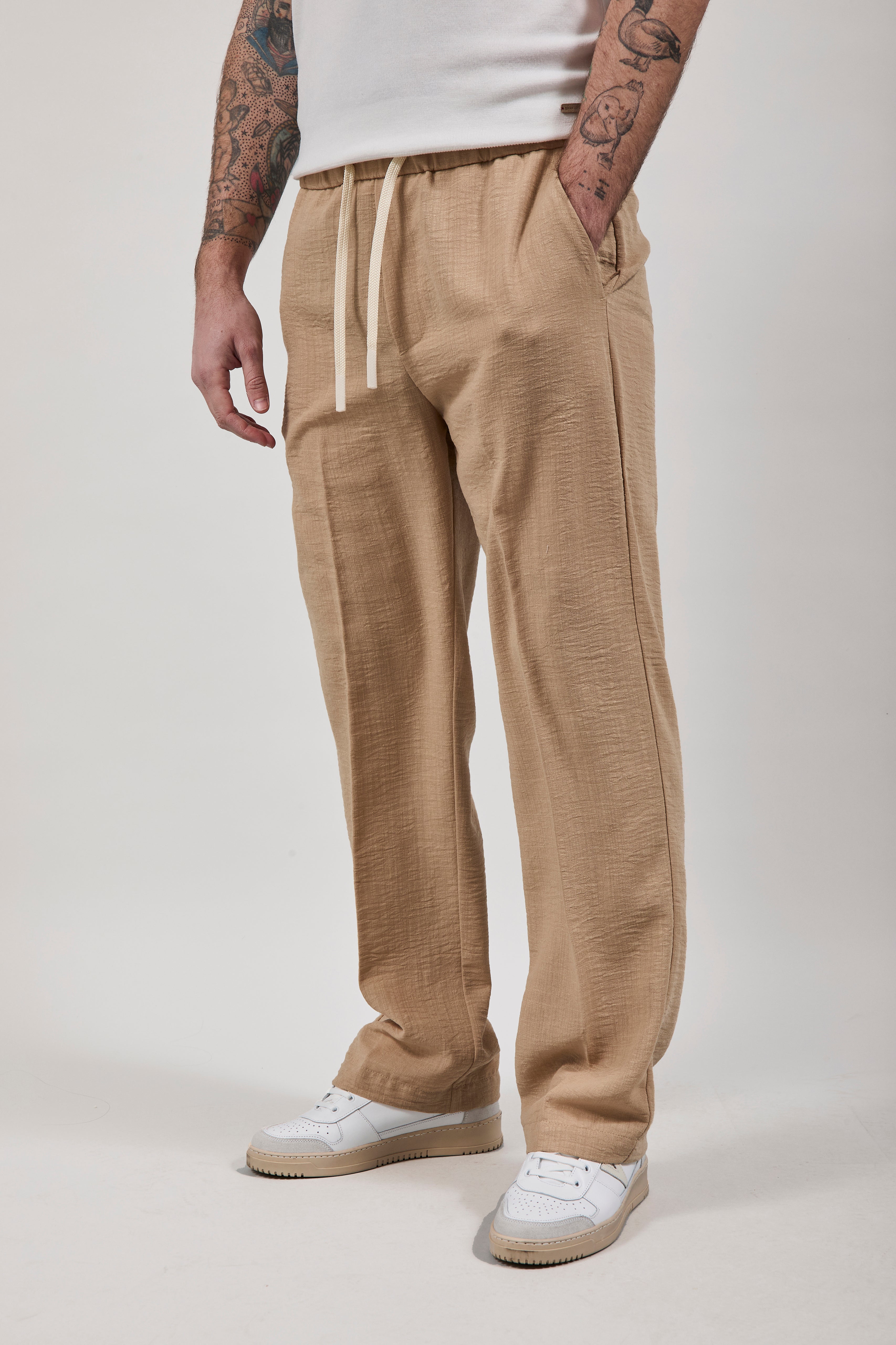Pantalaccio Over-d Beige P49