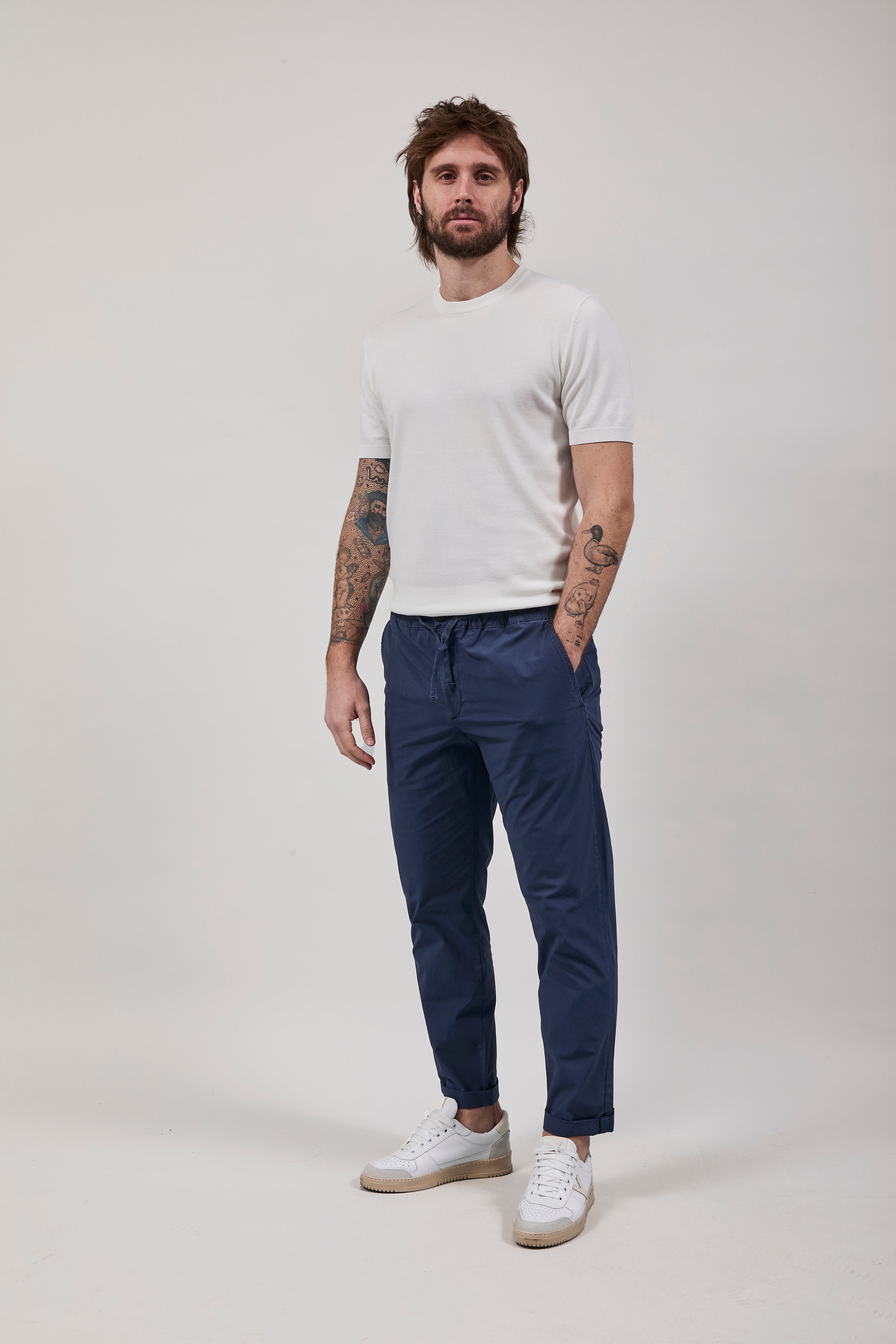 Pantalone Clark Lewis T027 Navy