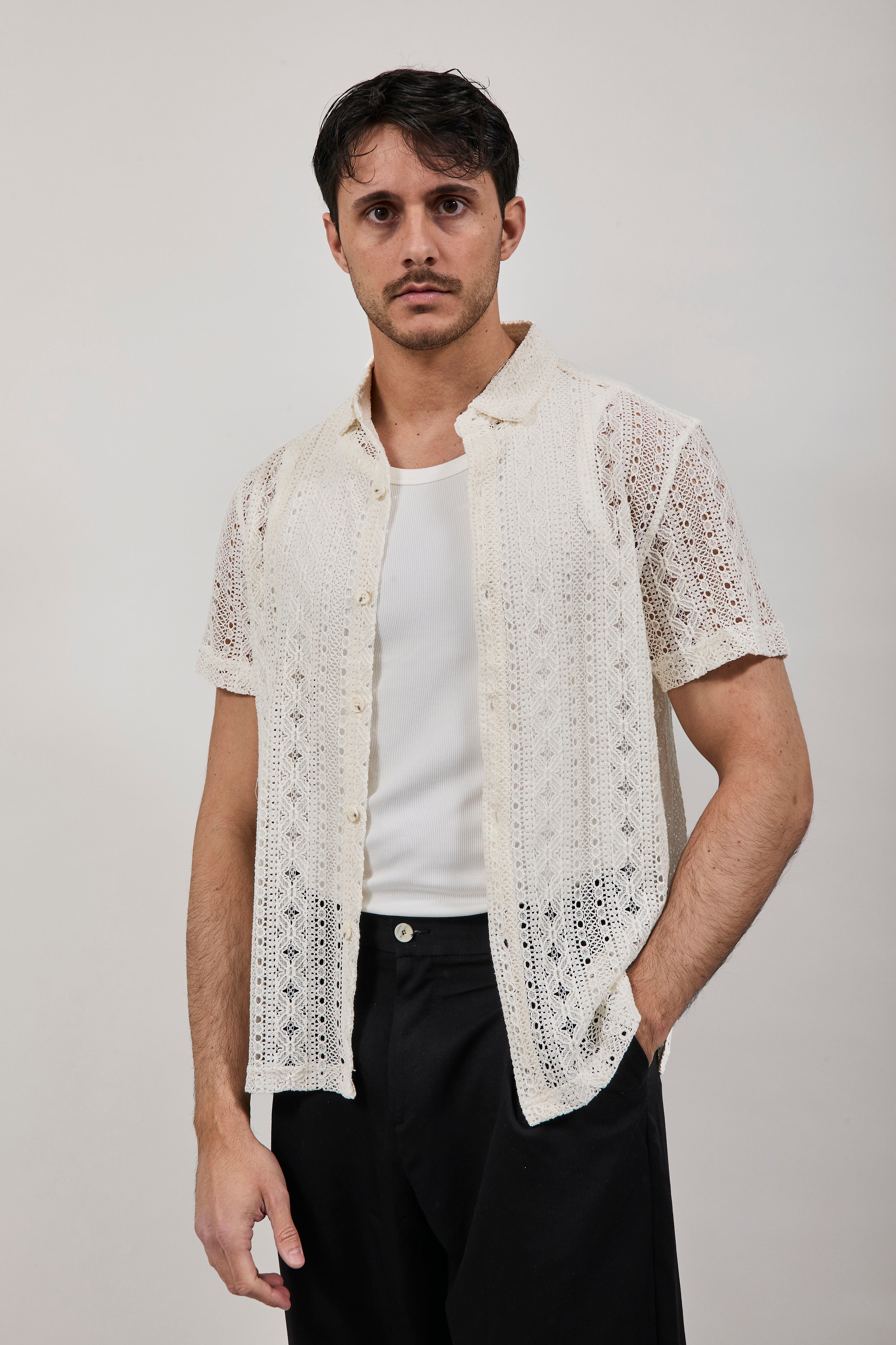 Camicia Gianni Lupo Bianca 6013