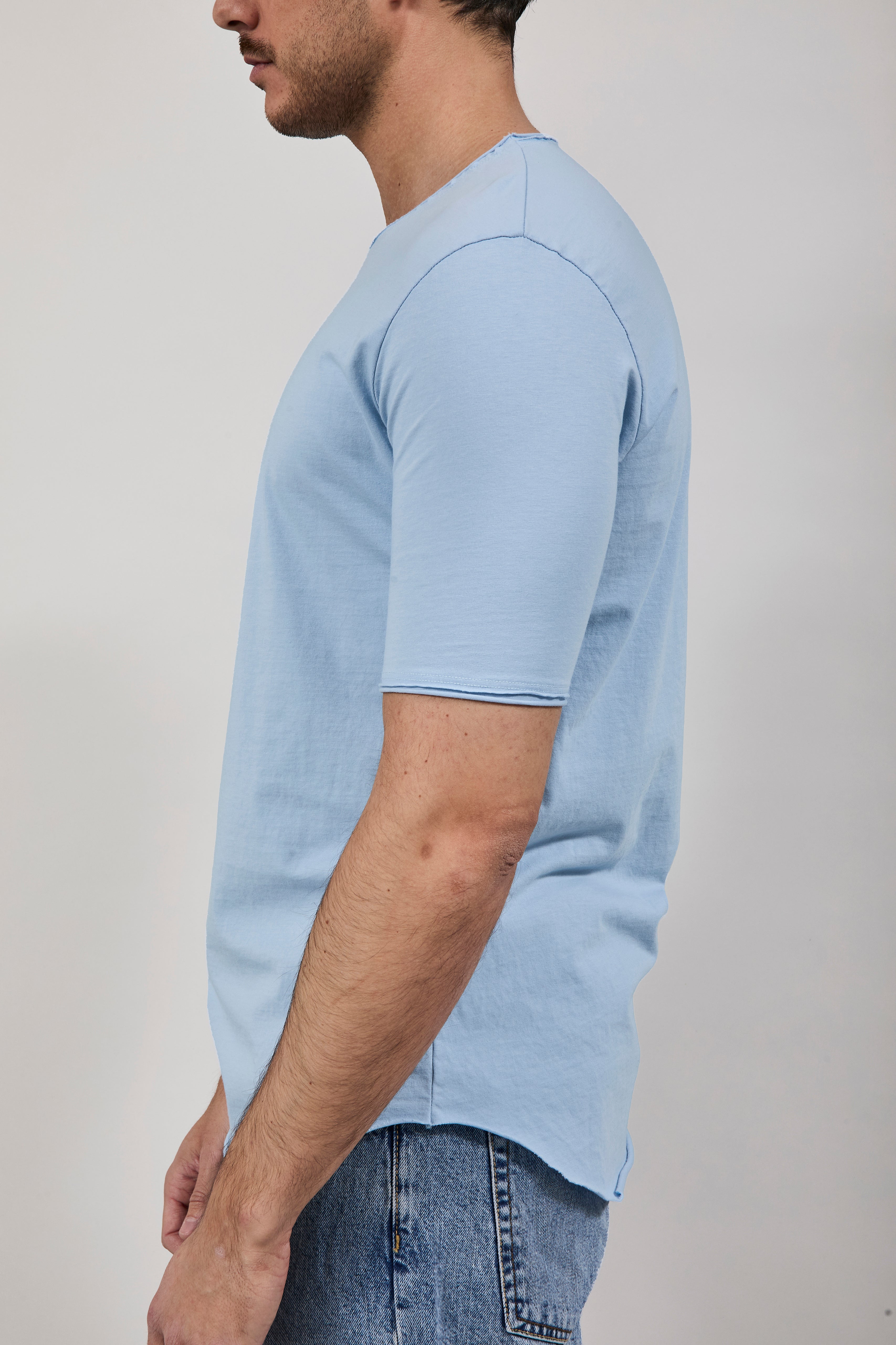 T-shirt Imperial Taglio vivo Azzurra
