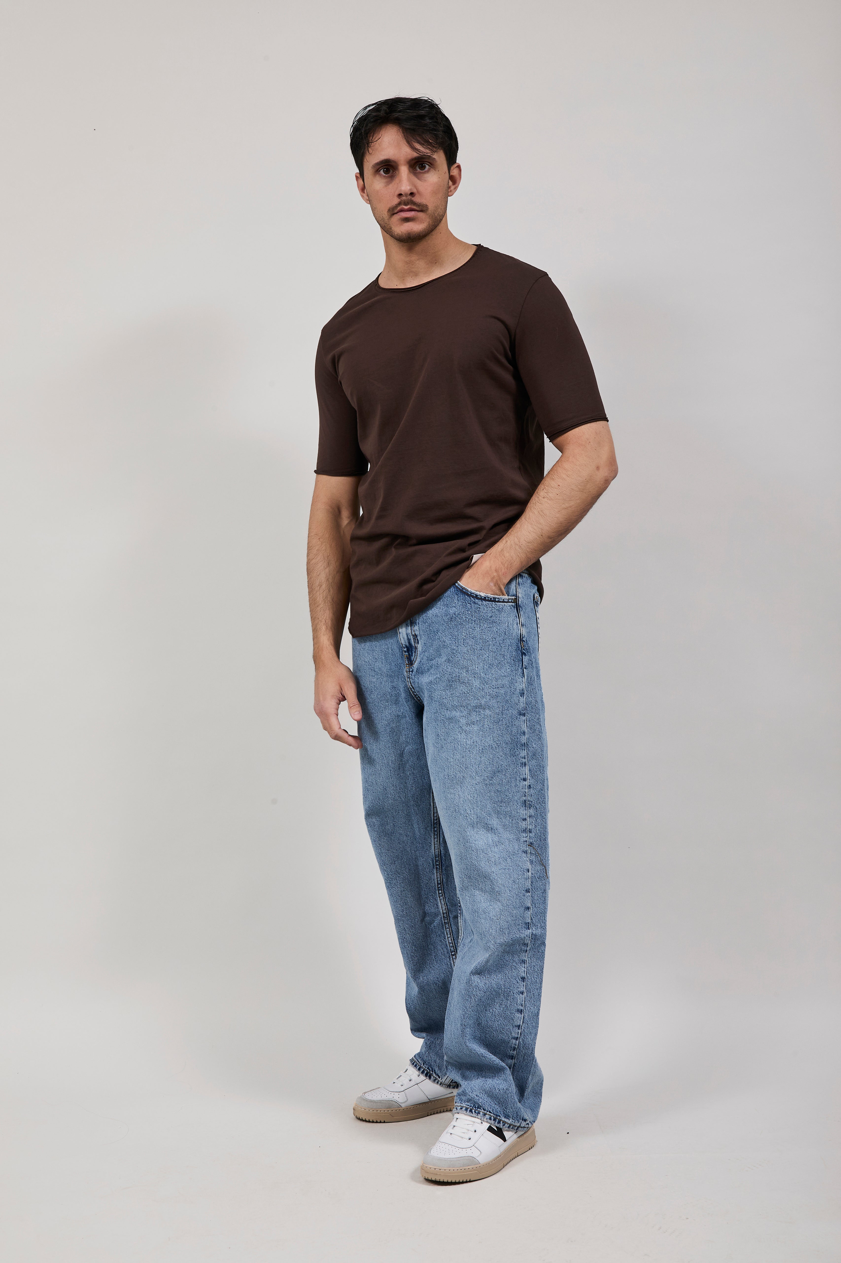 T-shirt Imperial Taglio vivo Moro