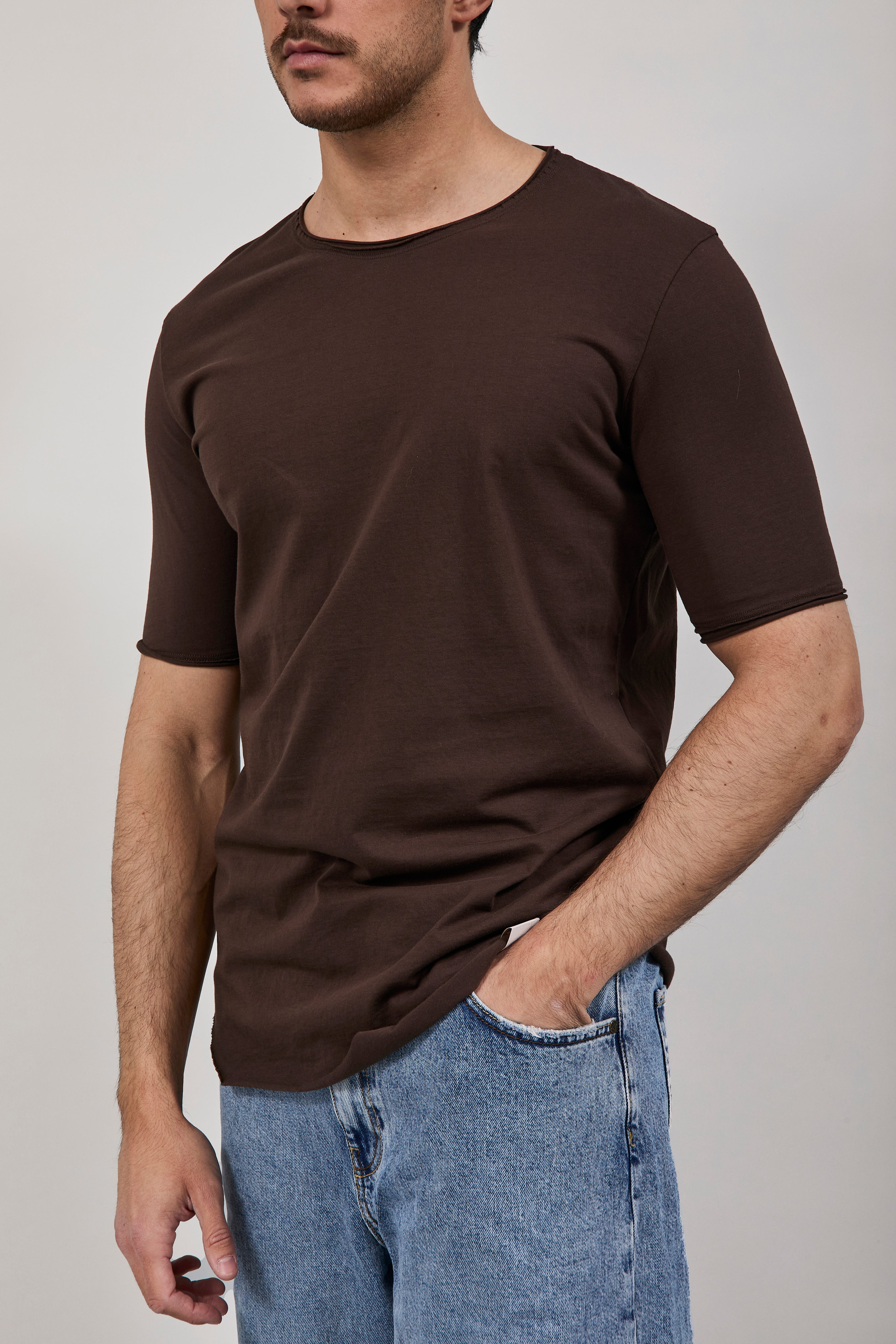 T-shirt Imperial Taglio vivo Moro