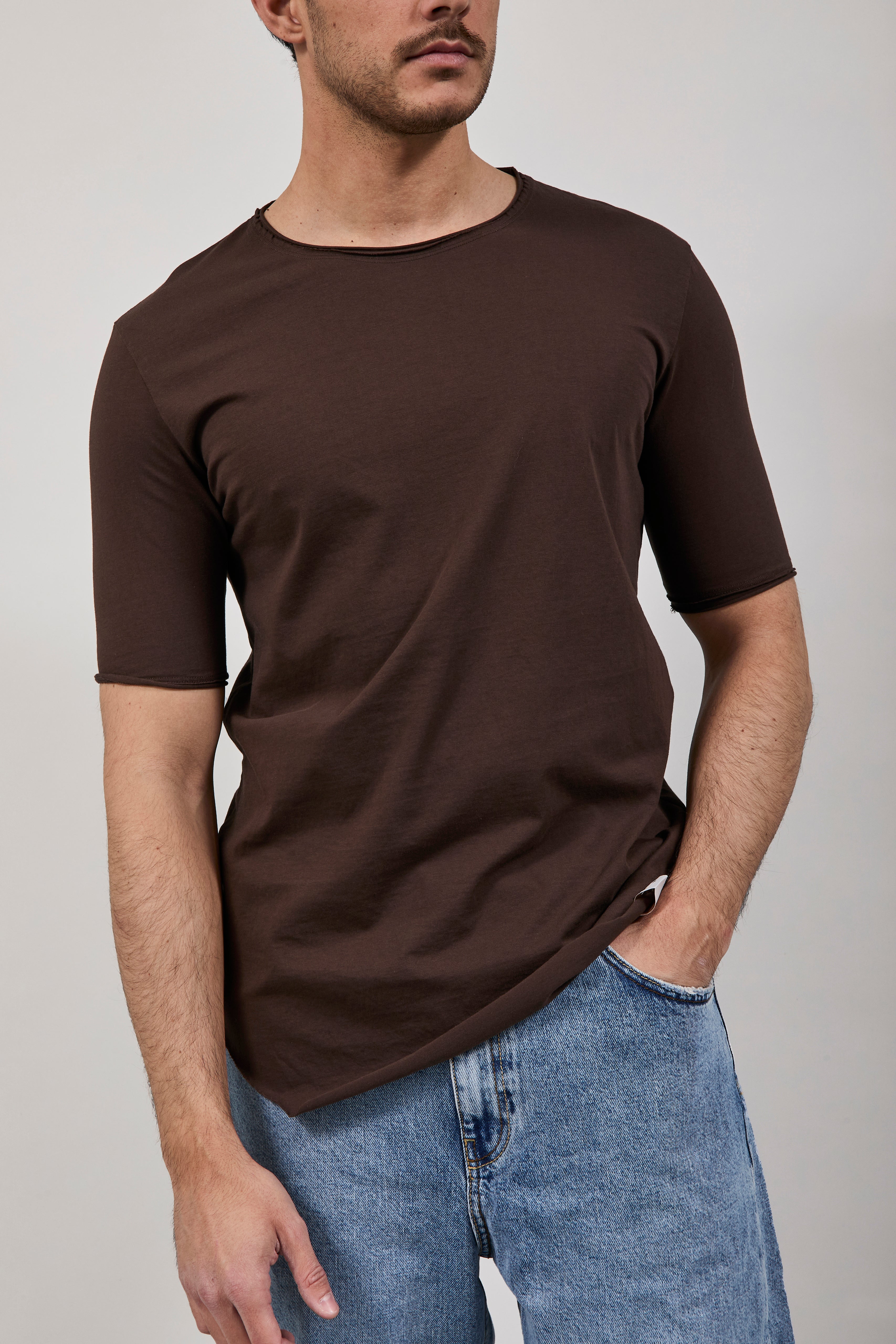 T-shirt Imperial Taglio vivo Moro