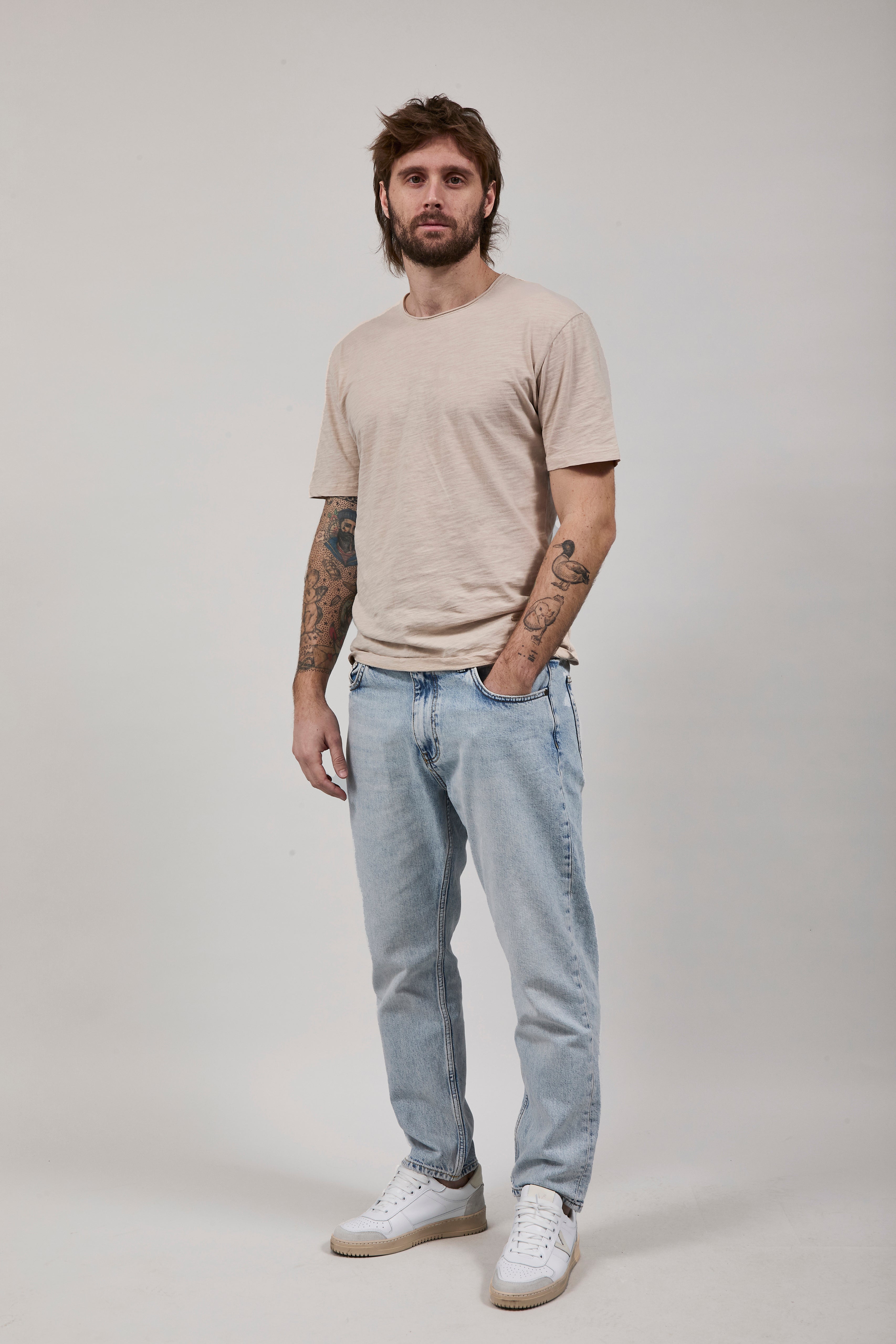 T-Shirt Gianni Lupo 1053 Beige