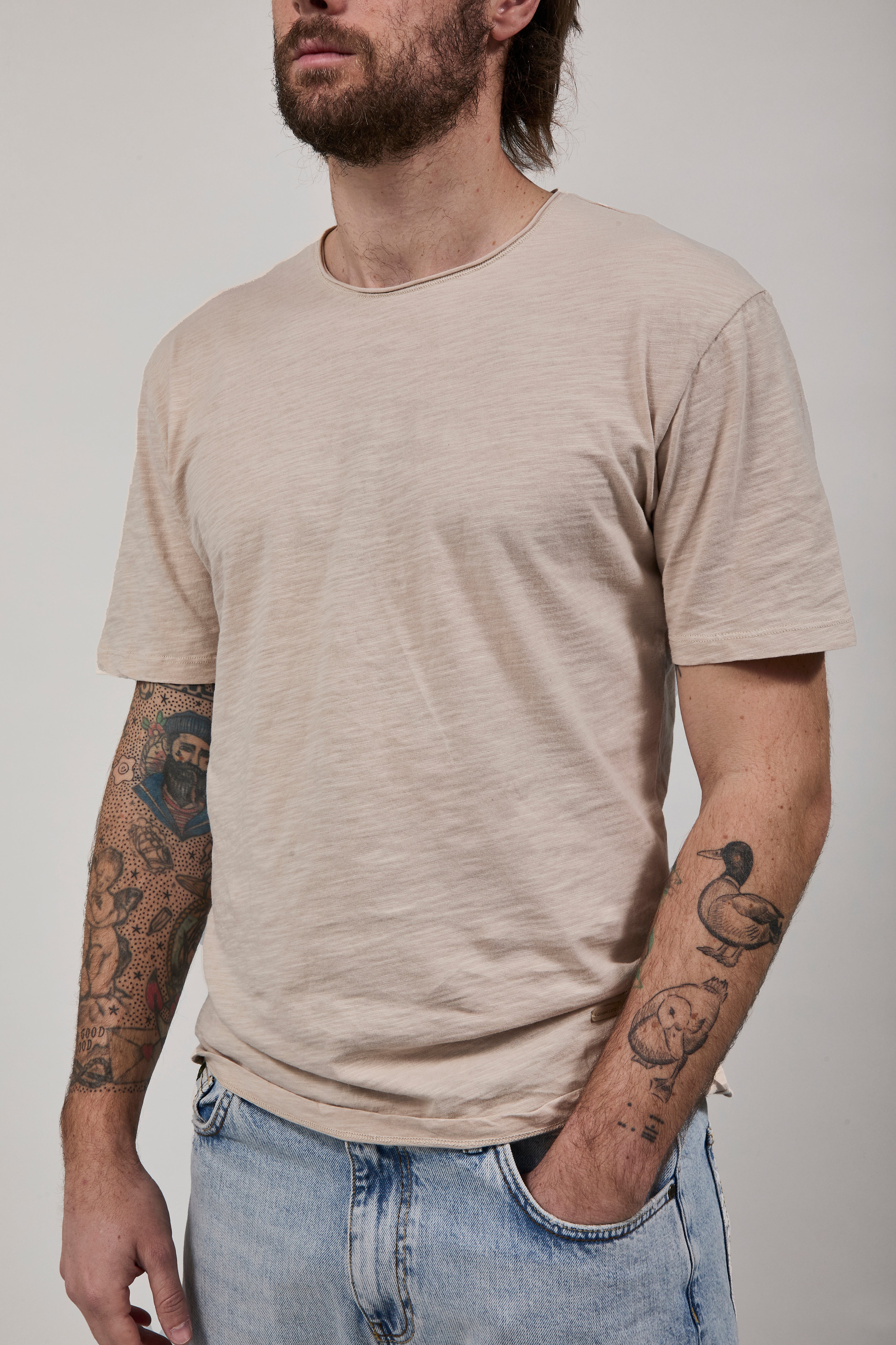 T-Shirt Gianni Lupo 1053 Beige