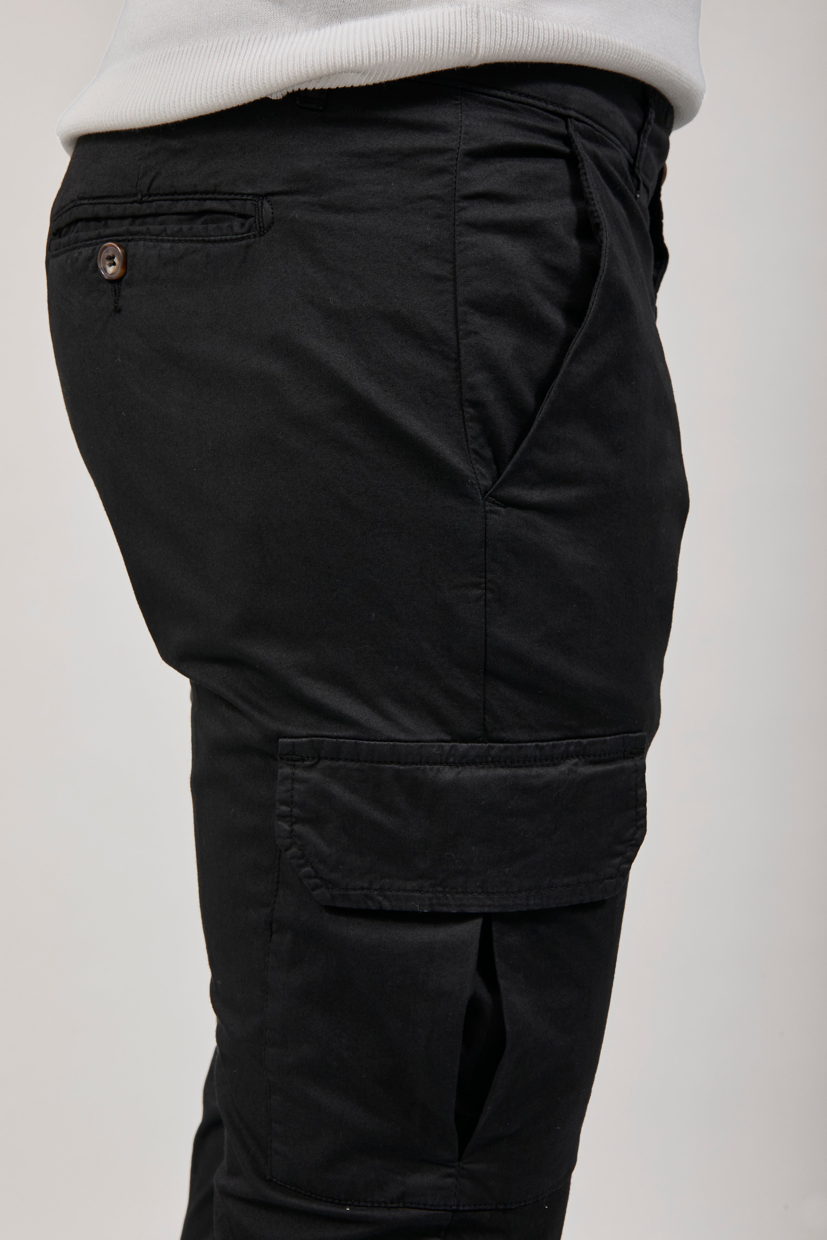 Pantalone Over-d Nero P05