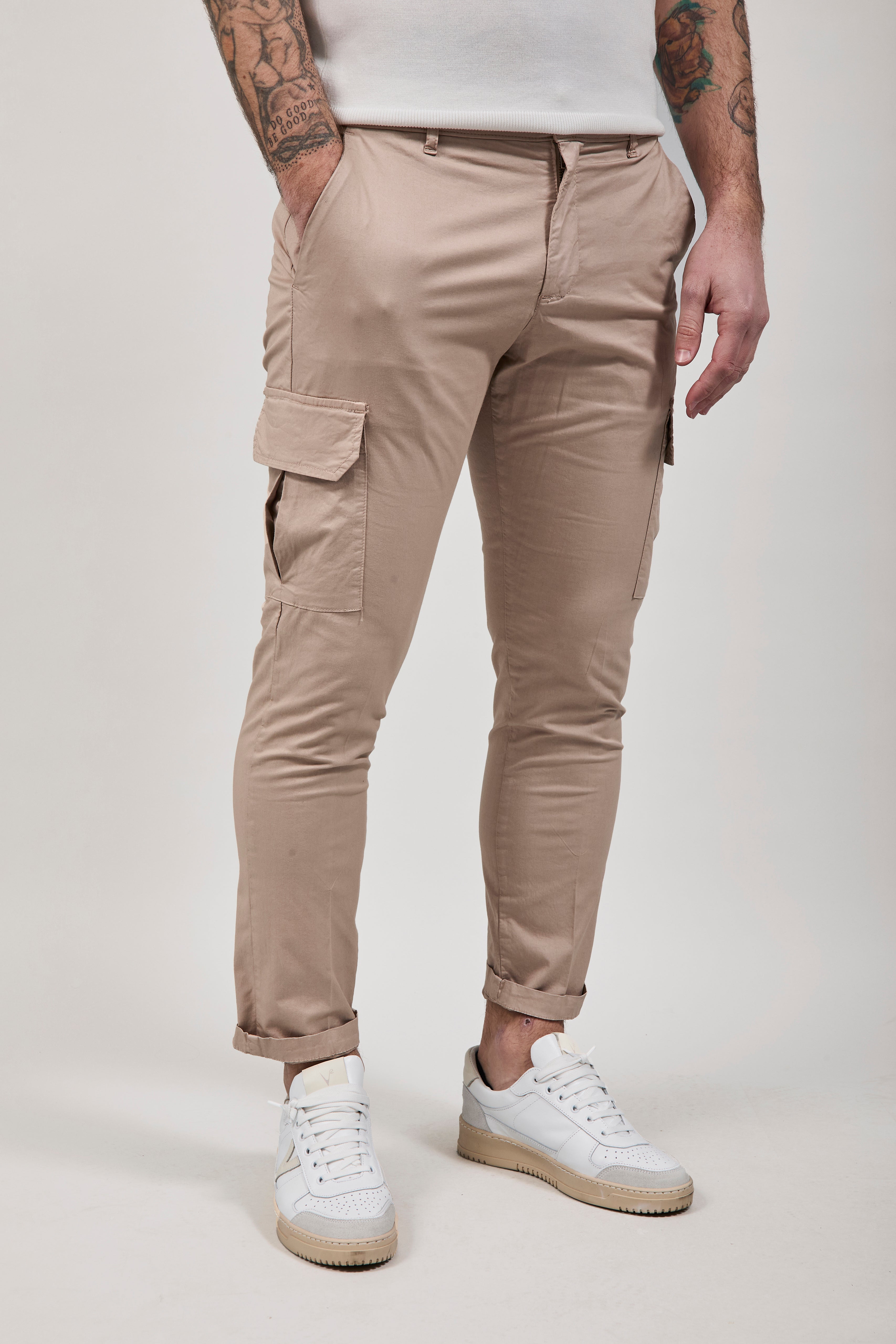 Pantalone Over-d Beige P05