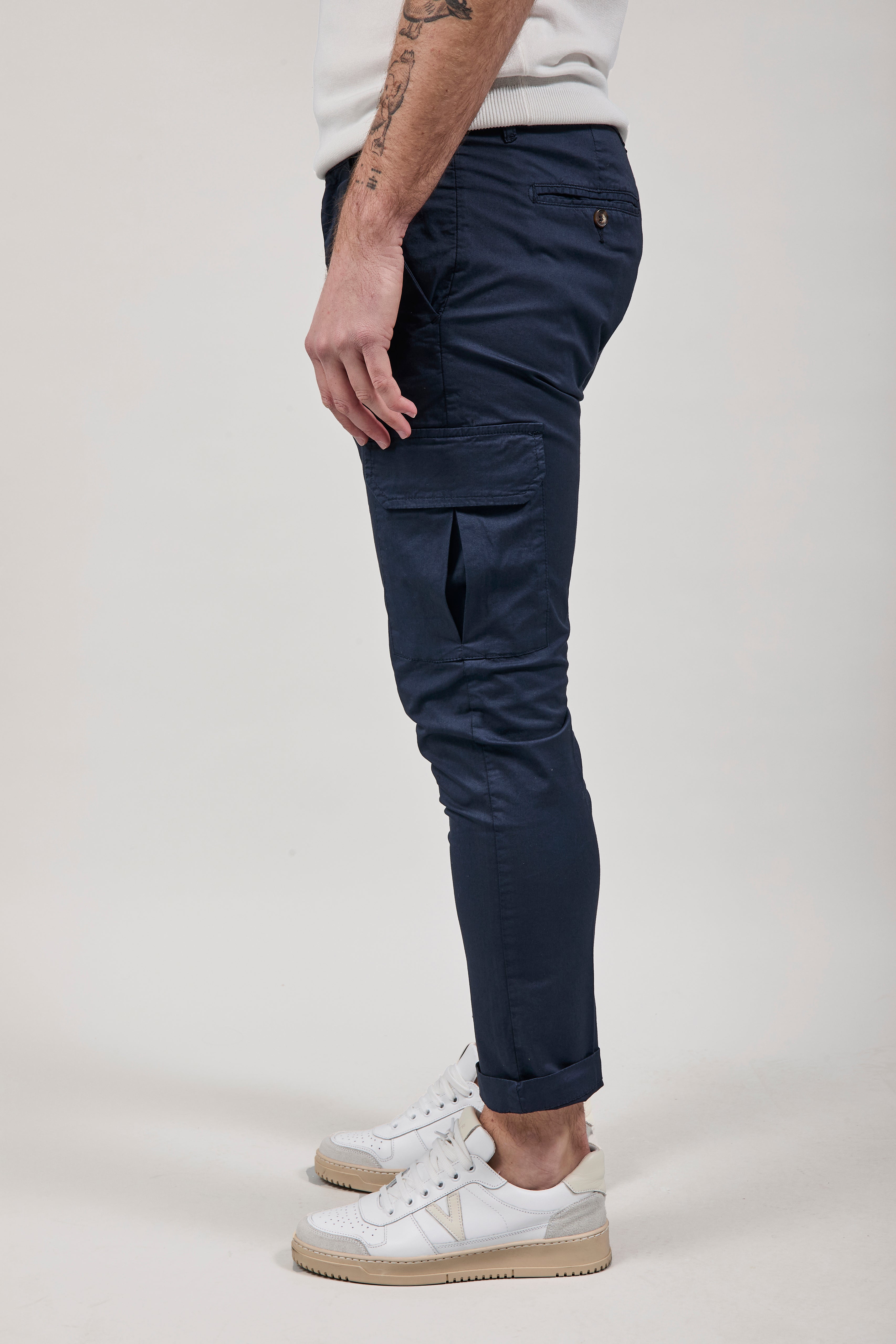 Pantalone Over-d Blu P05