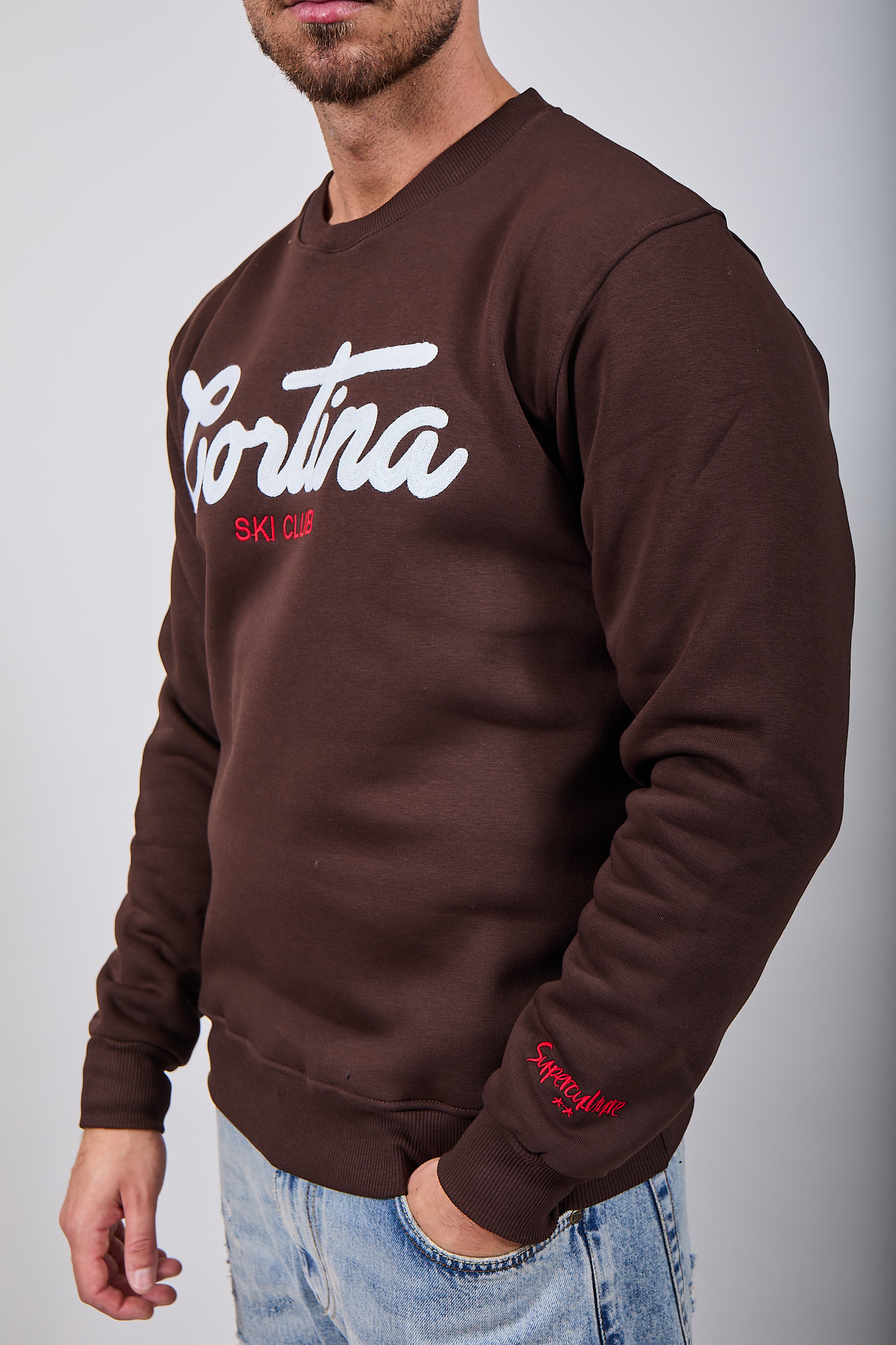 Felpa Superculture Girocollo Moro A1321 (12218709541204)