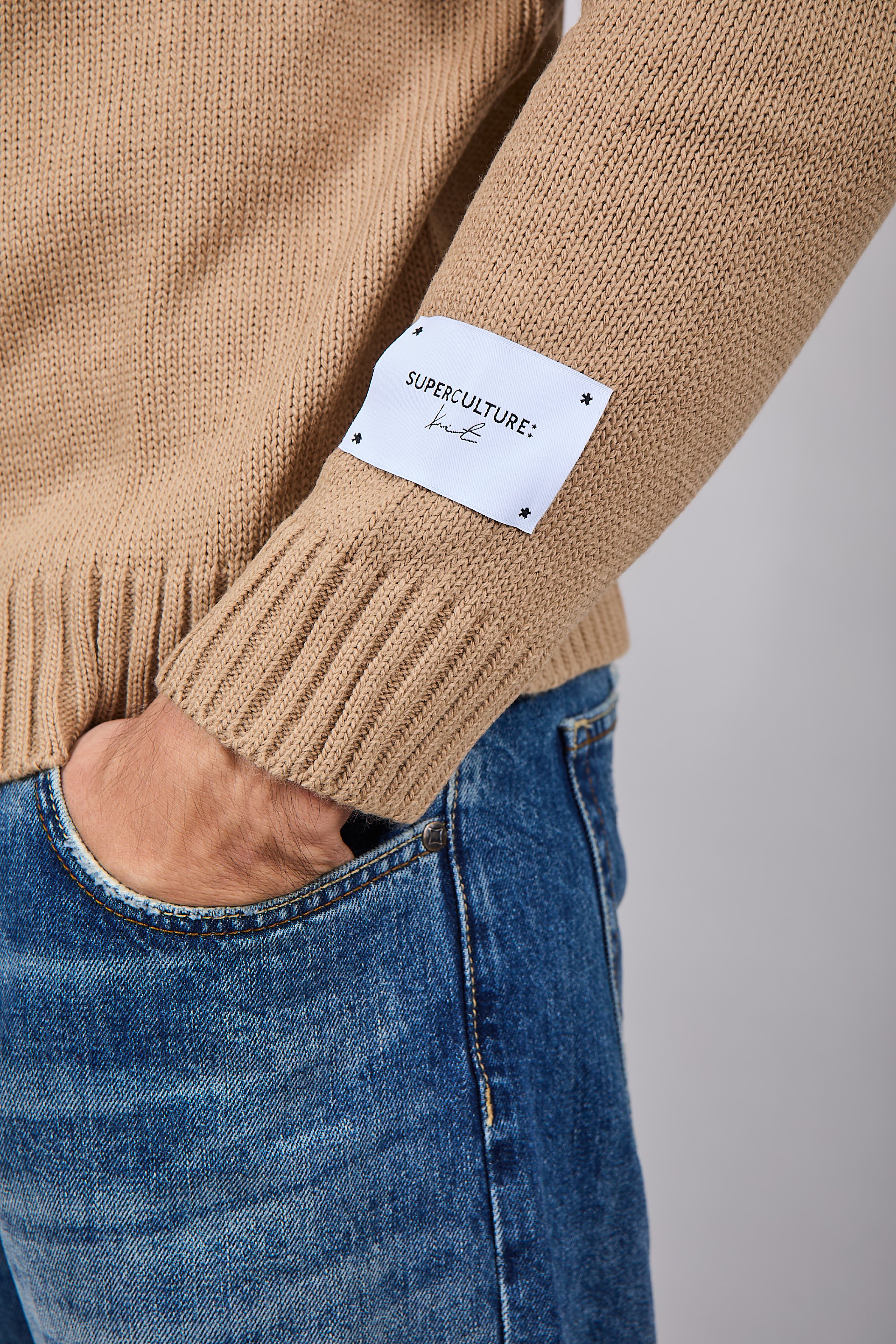 Maglioncino Superculture Cammello AK5029 (12214734291284)