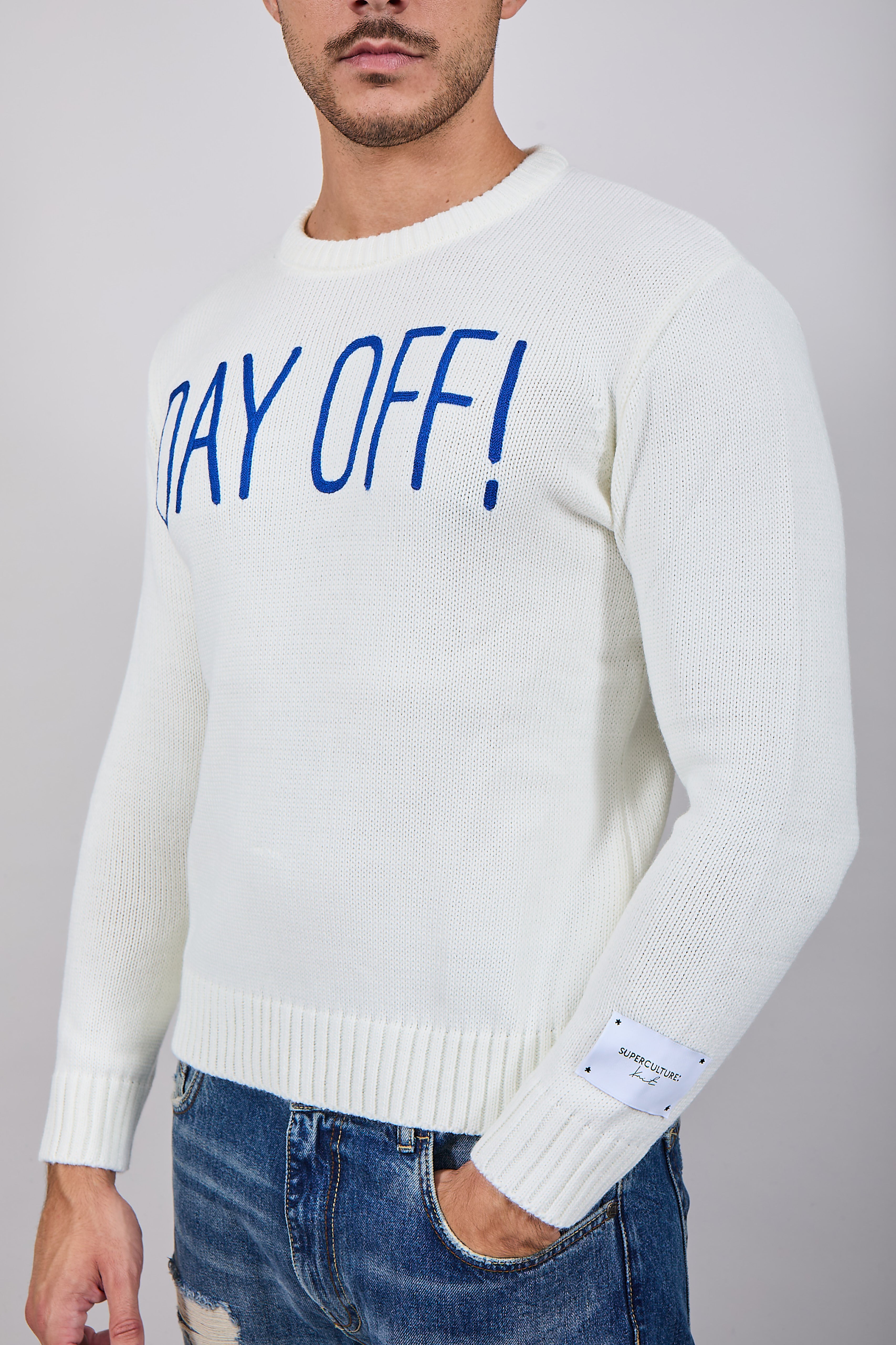 Maglioncino Superculture Panna AK5001 (12214765748564)