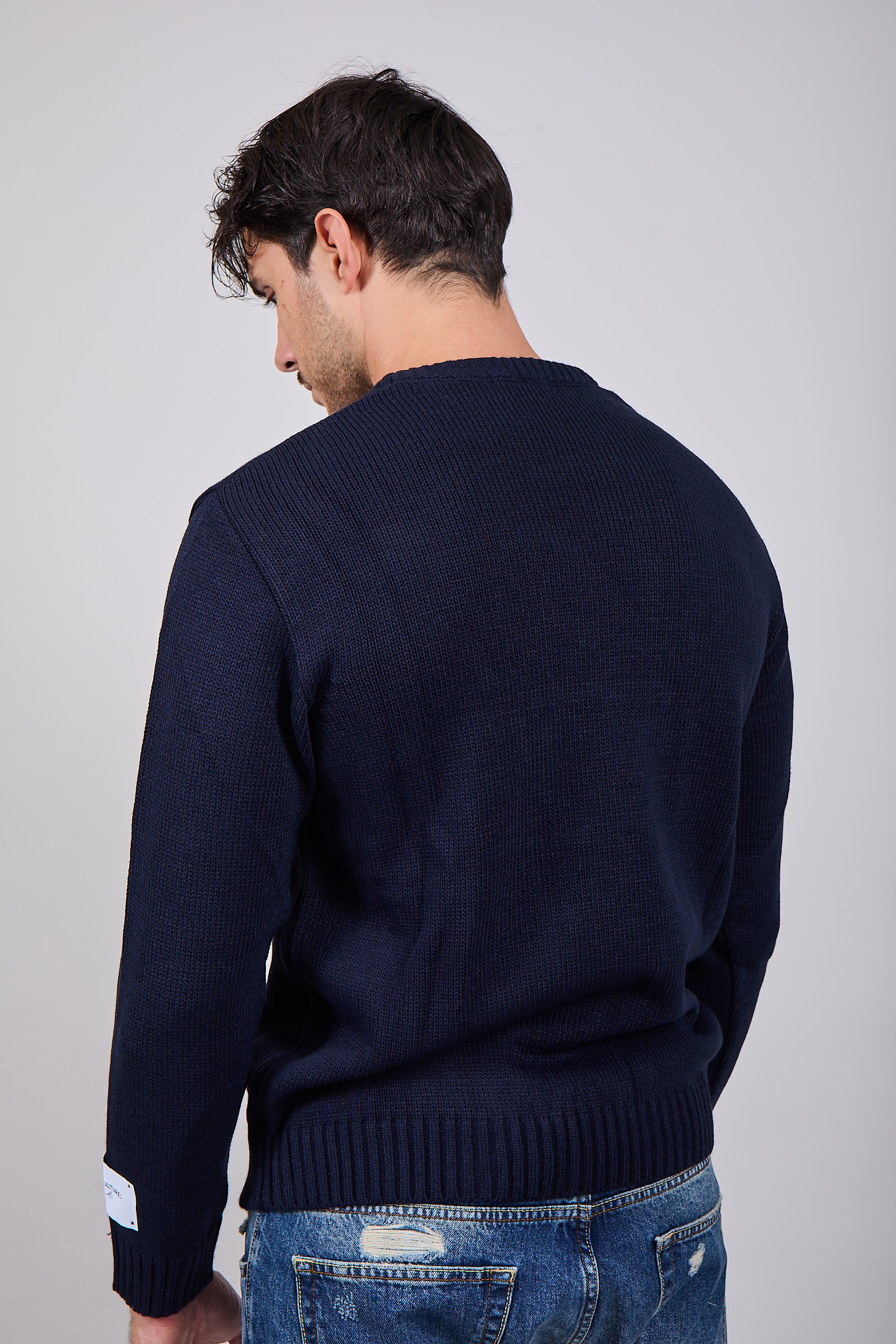 Maglioncino Superculture BLU AK5009 (12214667968852)