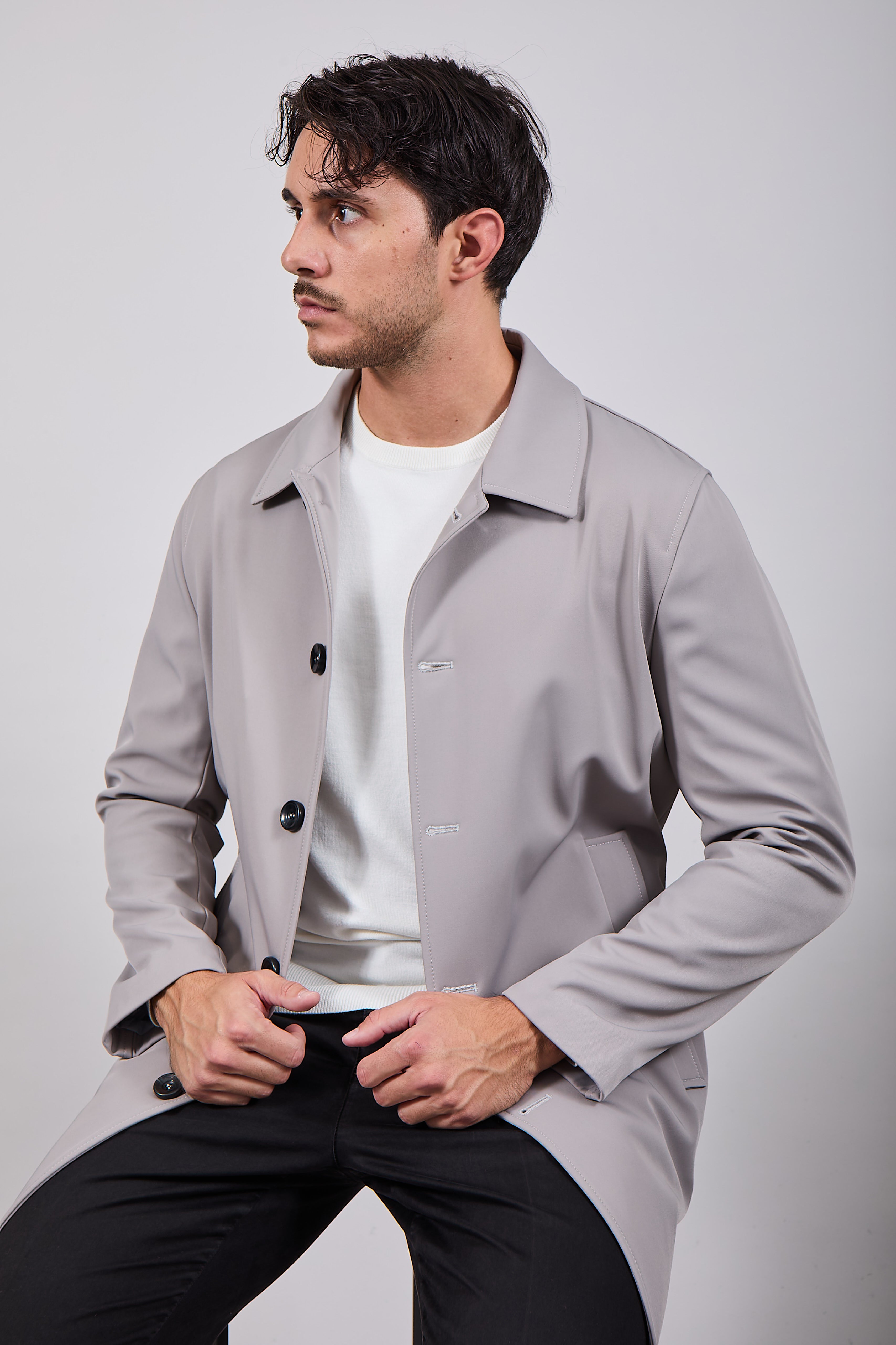 Trench Over-D J34 Grigio (12239513780564)