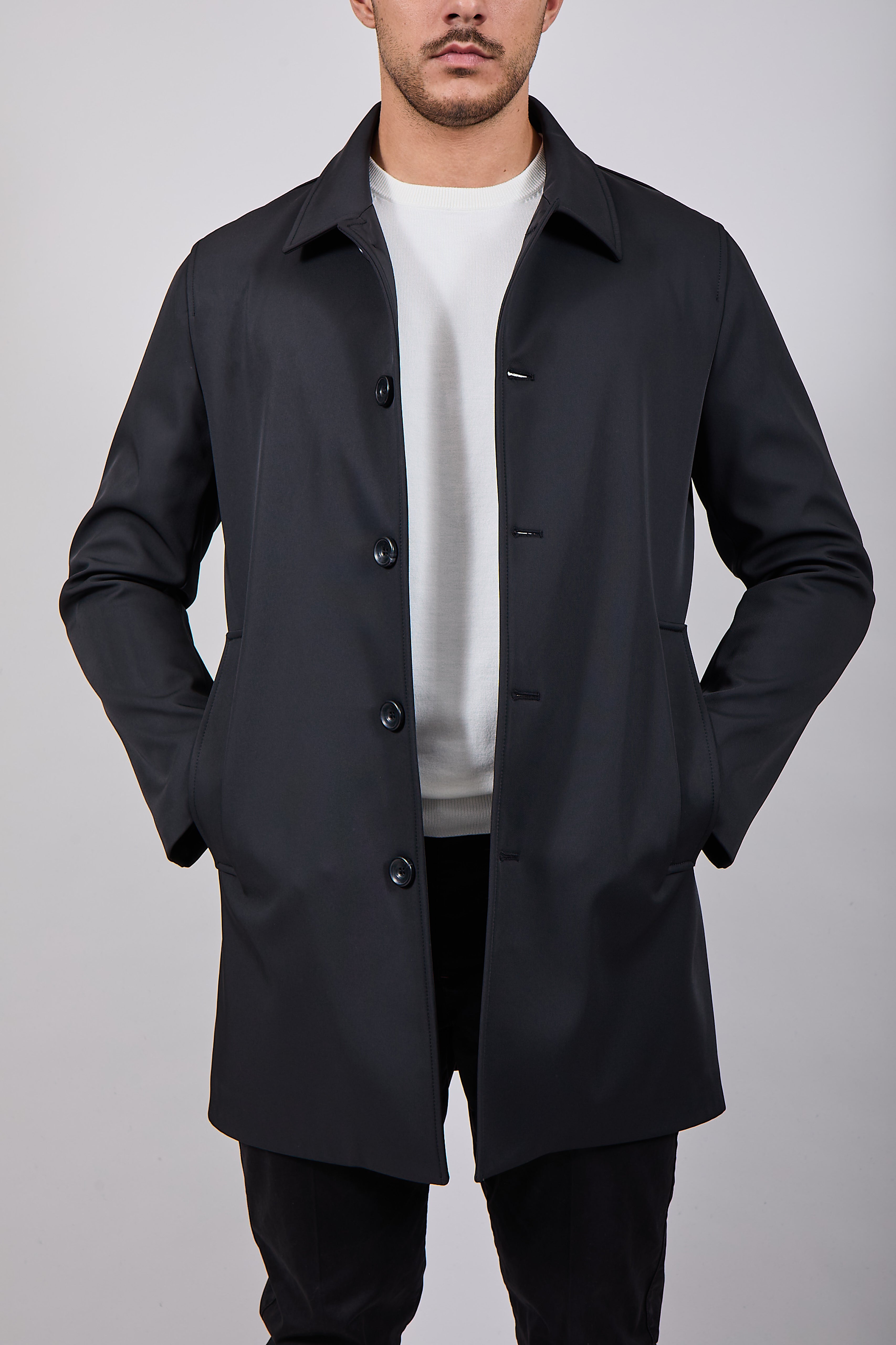 Trench Over-D J34 Nero (12239513420116)