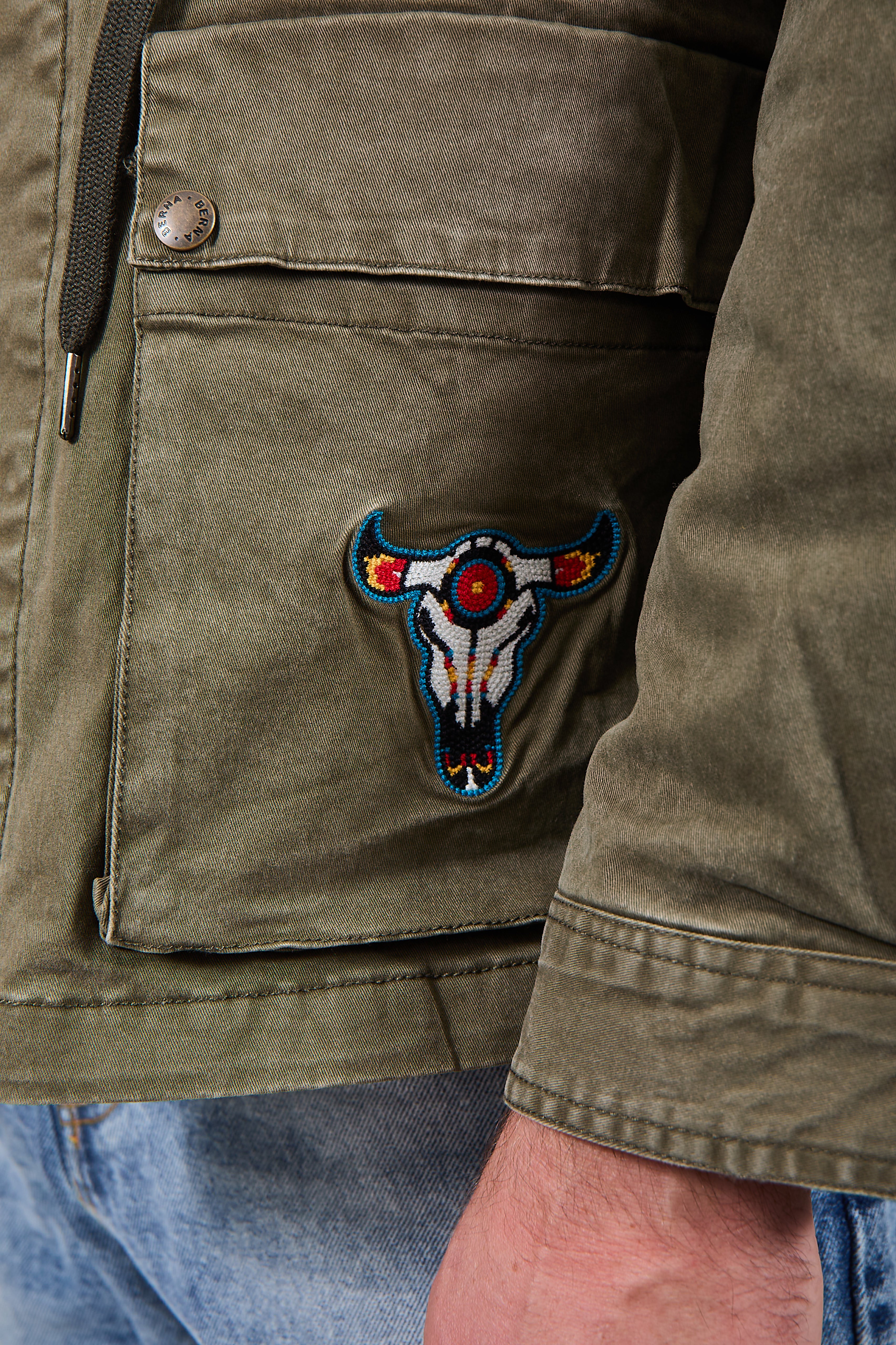 Field Jacket Berna Falco Verde (12230138167636)
