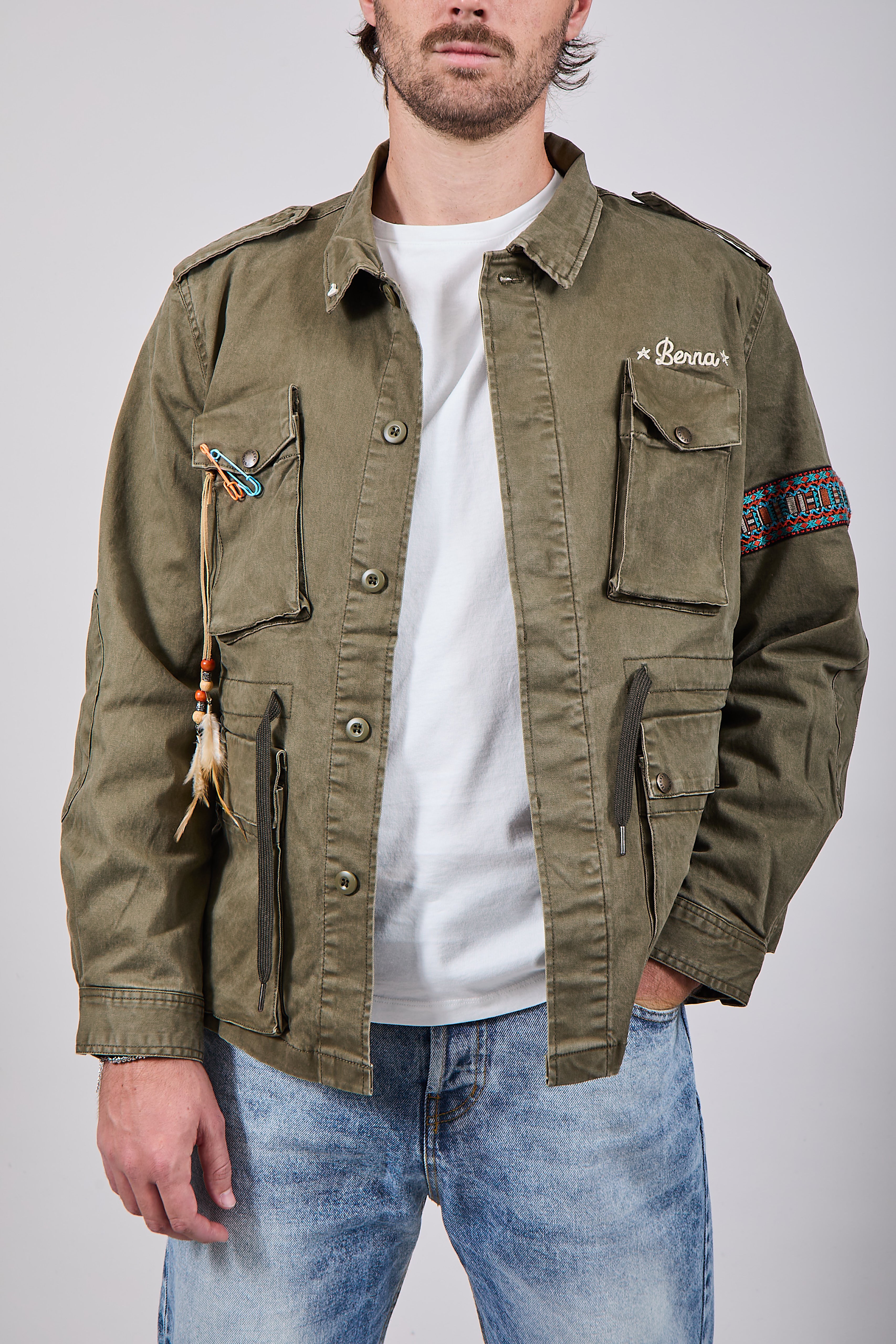 Field Jacket Berna Falco Verde (12230138167636)