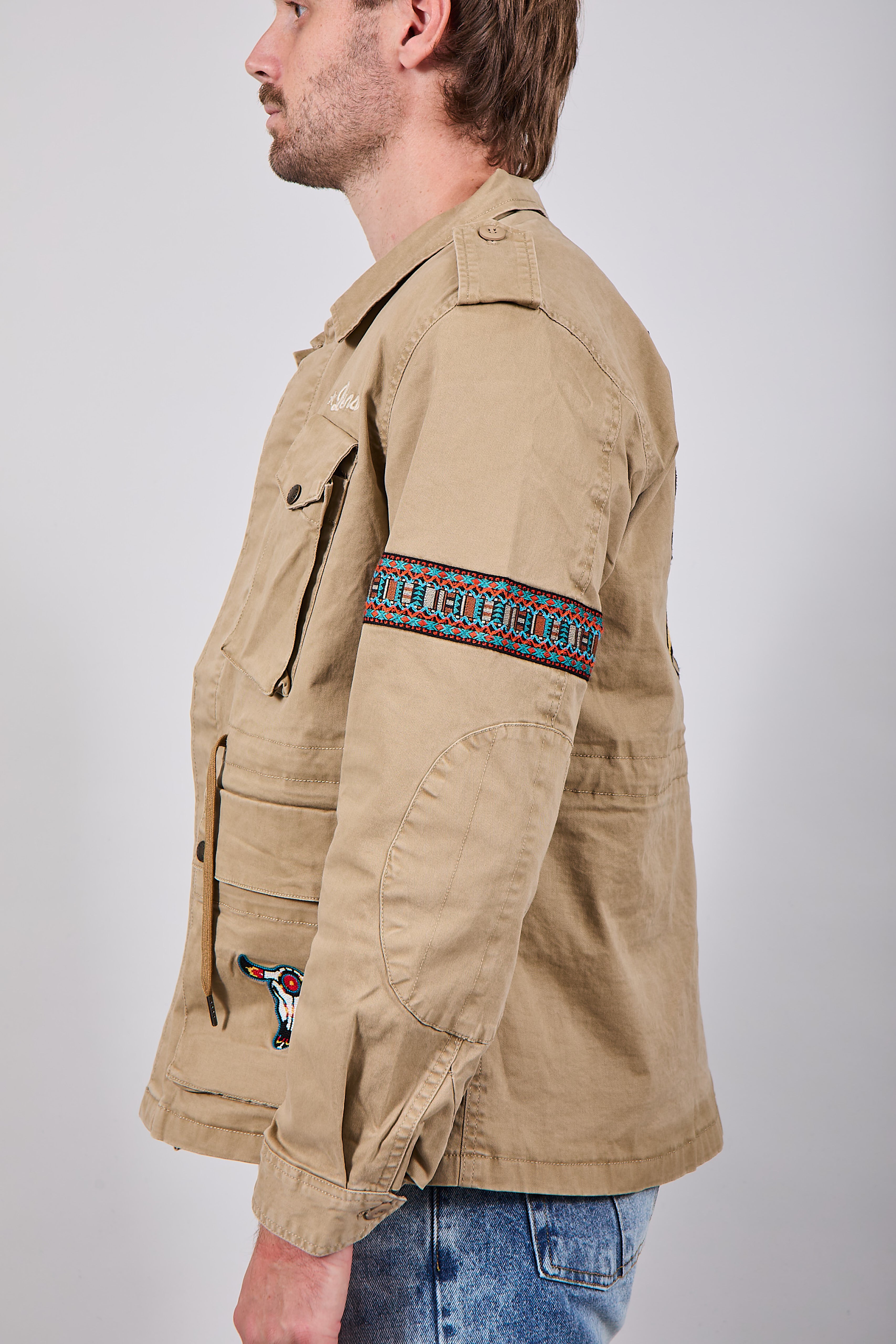 Field Jacket Berna Falco Beige (12230138265940)