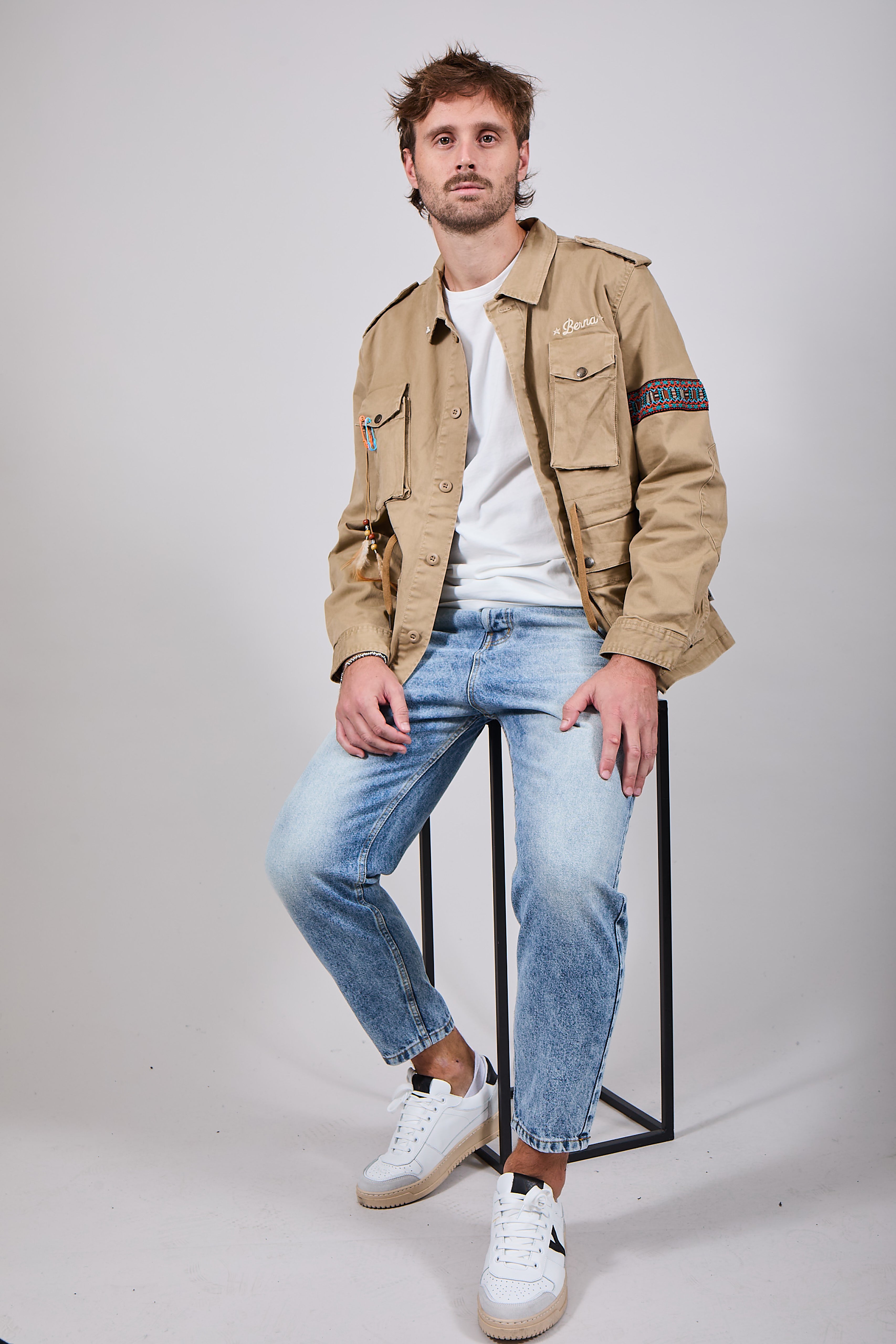 Field Jacket Berna Falco Beige (12230138265940)