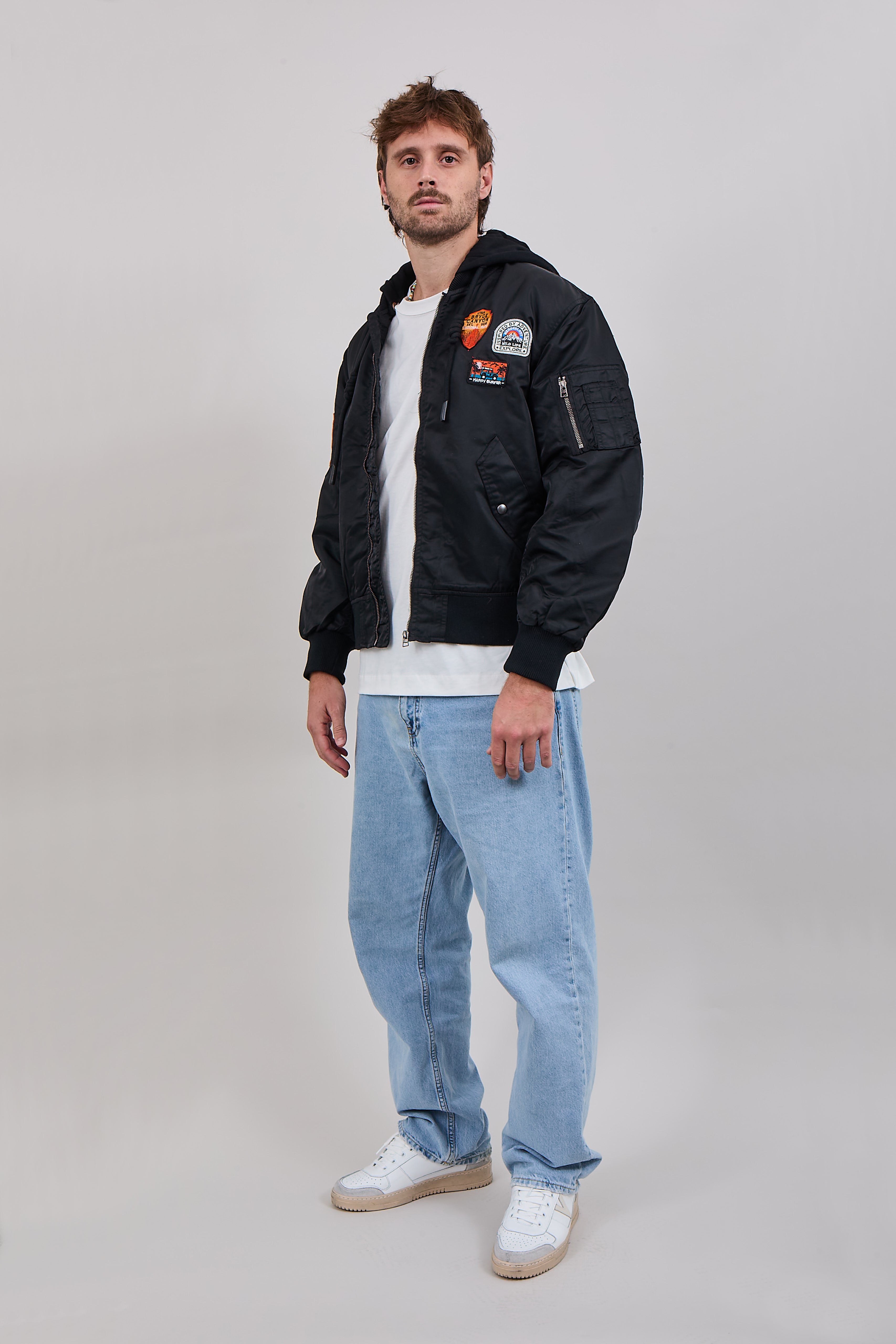 Bomber Berna Patch Nero (12300264931668)