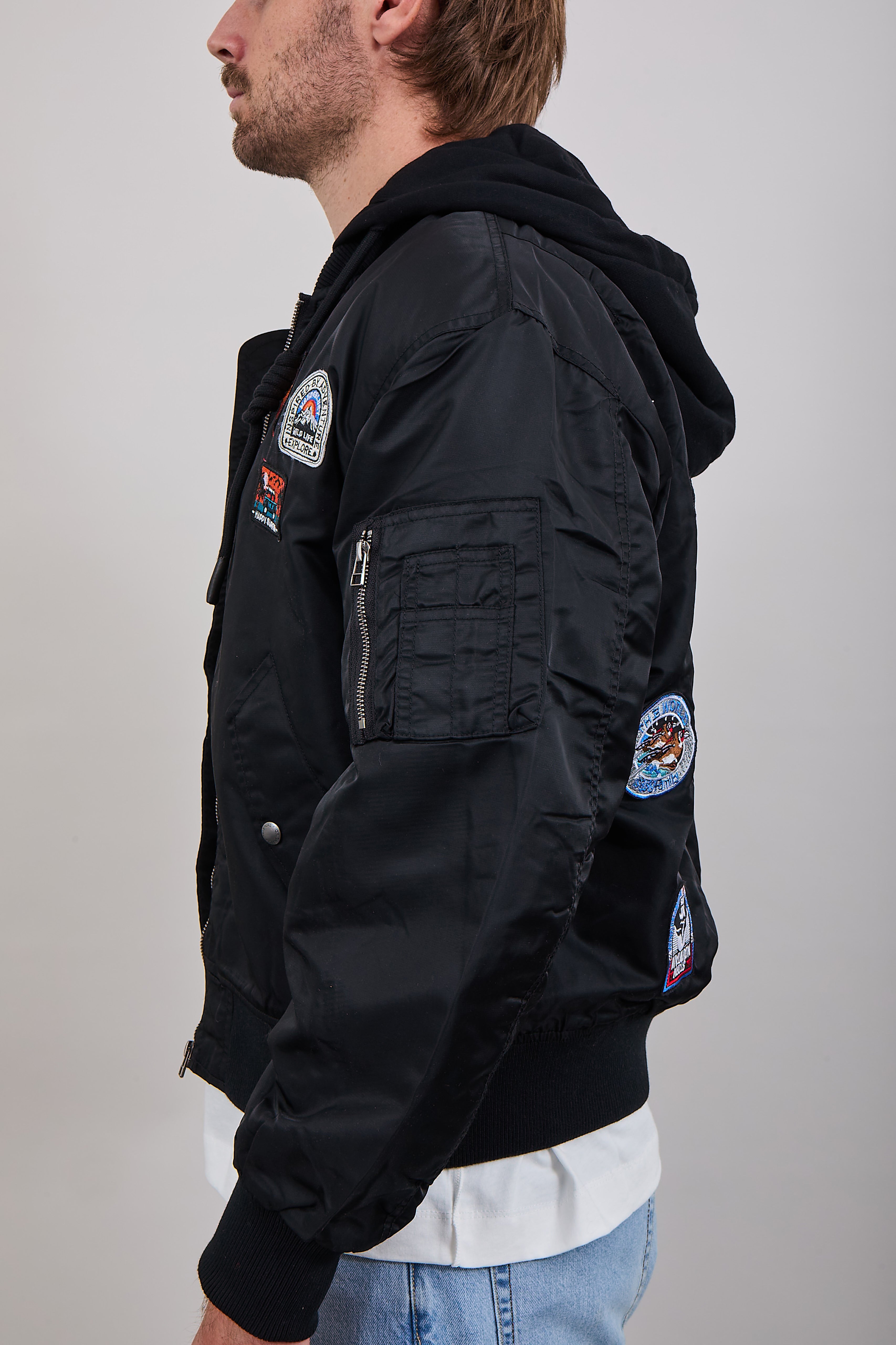 Bomber Berna Patch Nero (12300264931668)