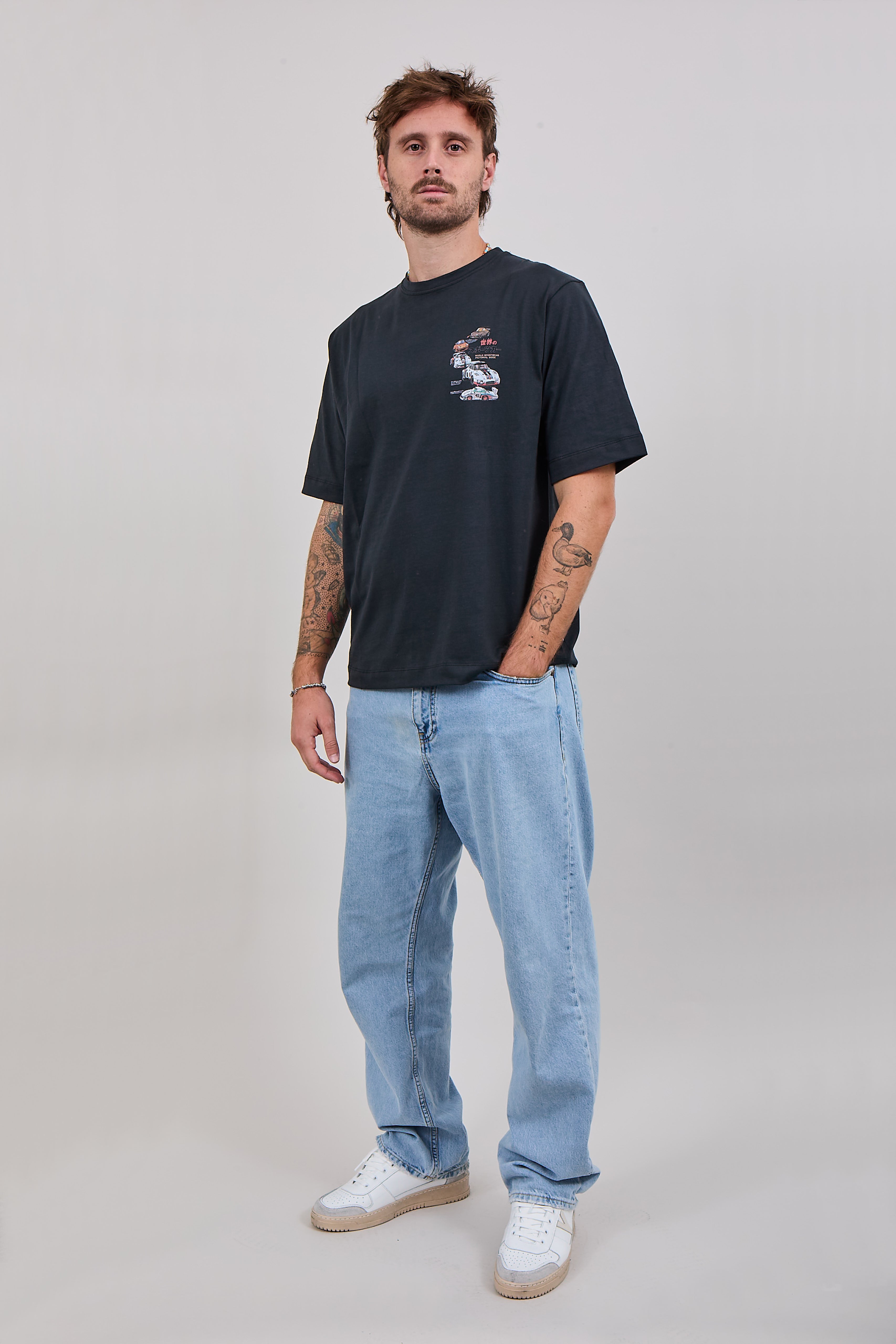 T-shirt Berna Cars 2 Piombo (12300342329684)