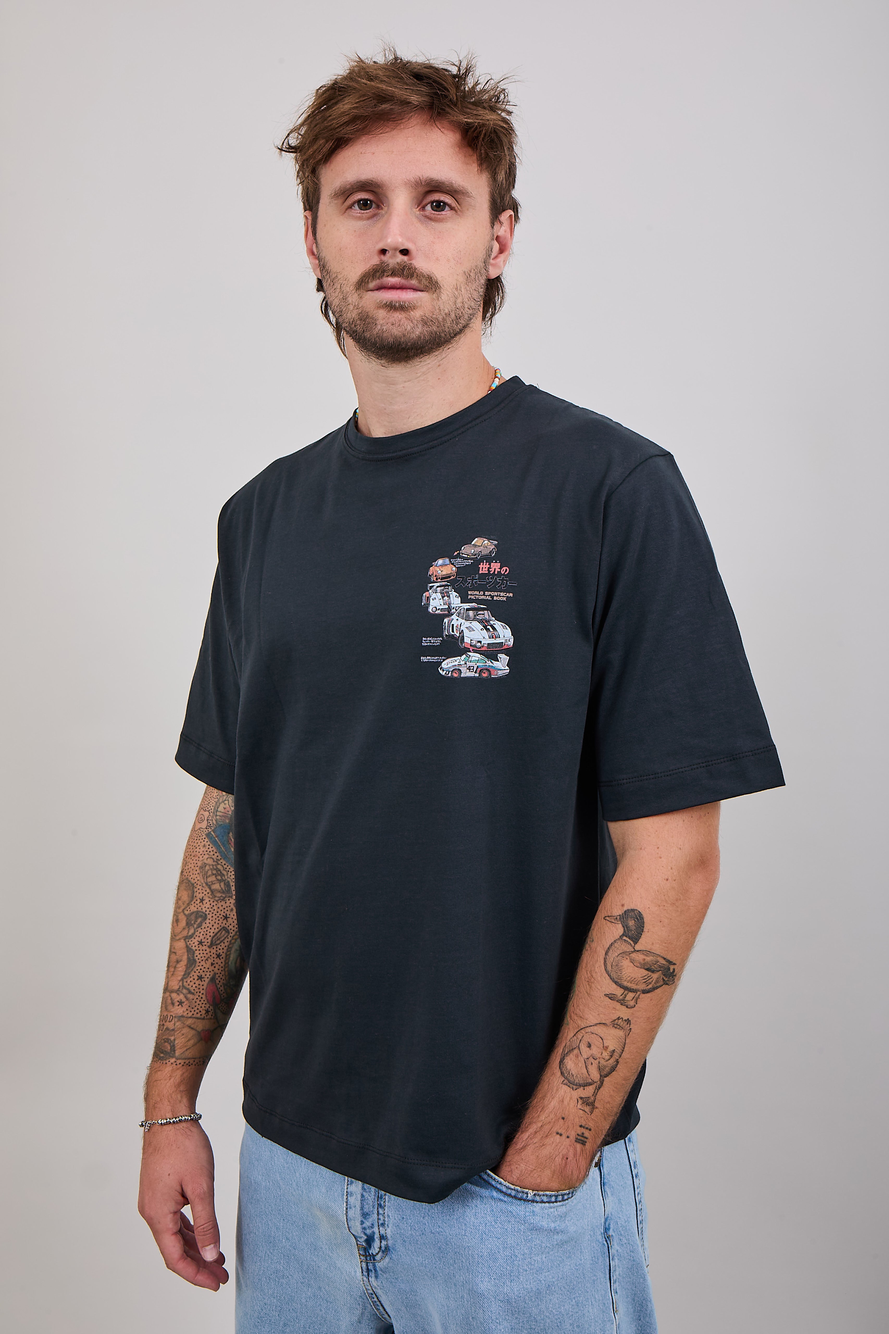 T-shirt Berna Cars 2 Piombo (12300342329684)