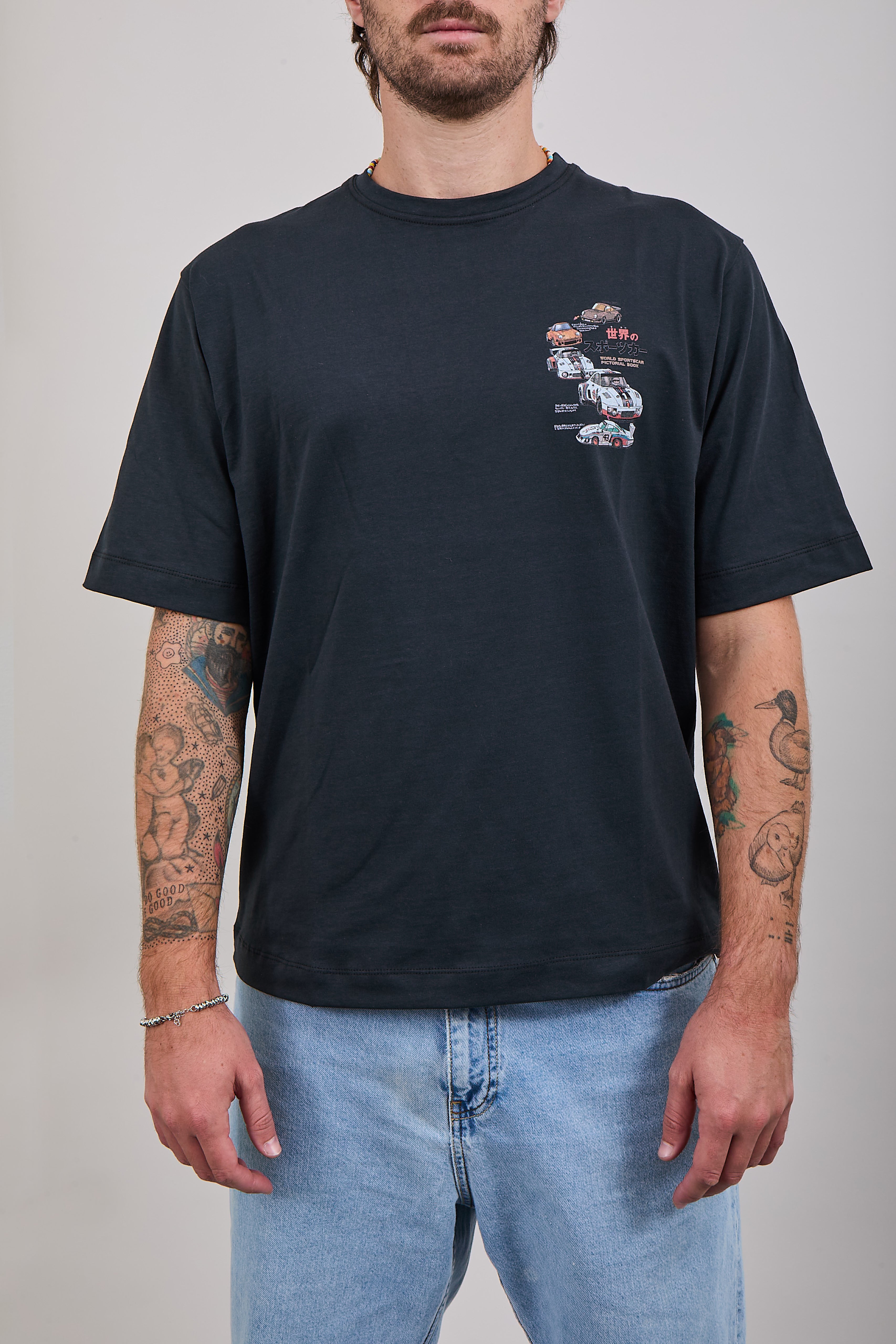 T-shirt Berna Cars 2 Piombo (12300342329684)