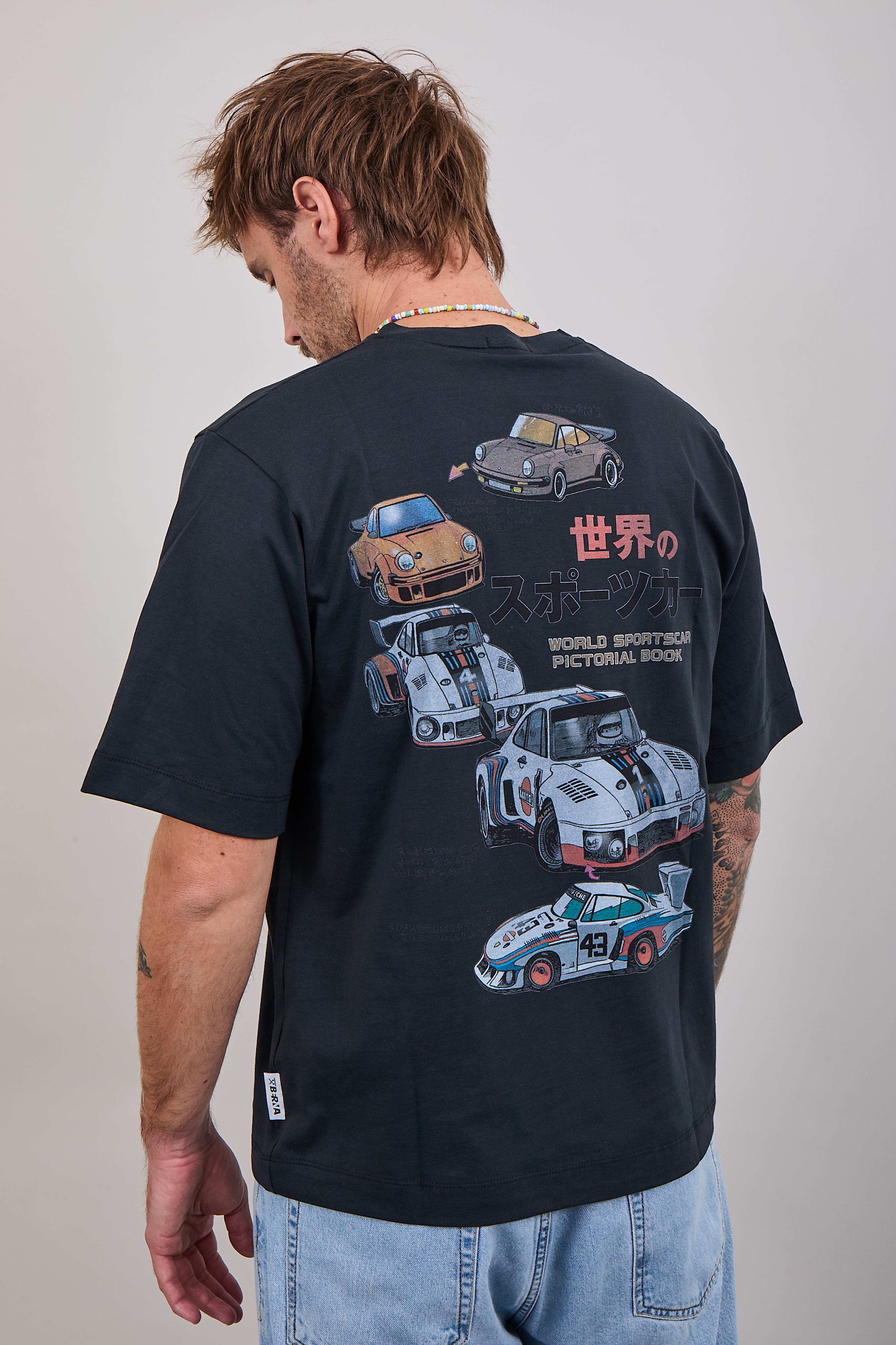 T-shirt Berna Cars 2 Piombo (12300342329684)