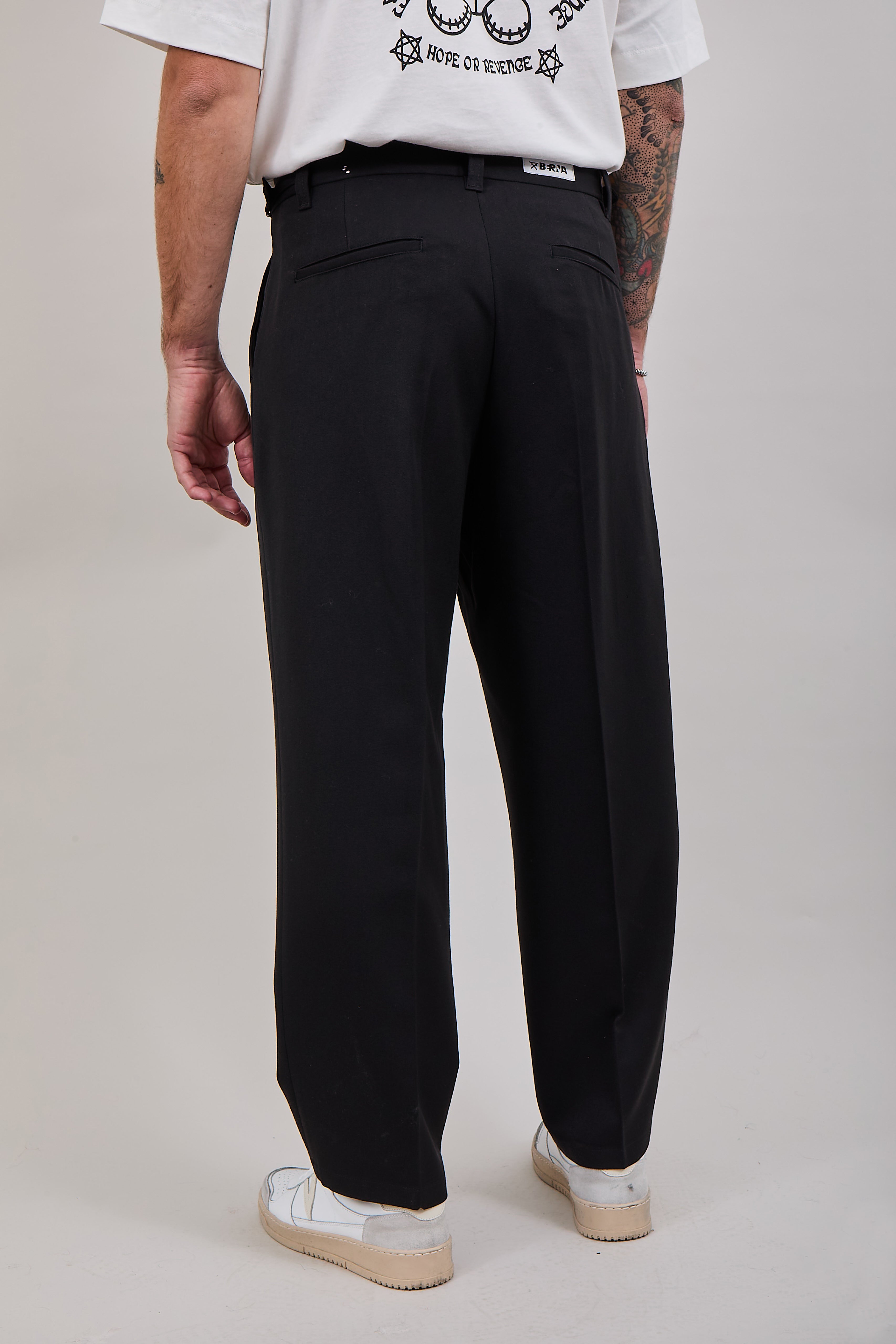 Pantalone Berna Palazzo Nero 128 (12300450398548)
