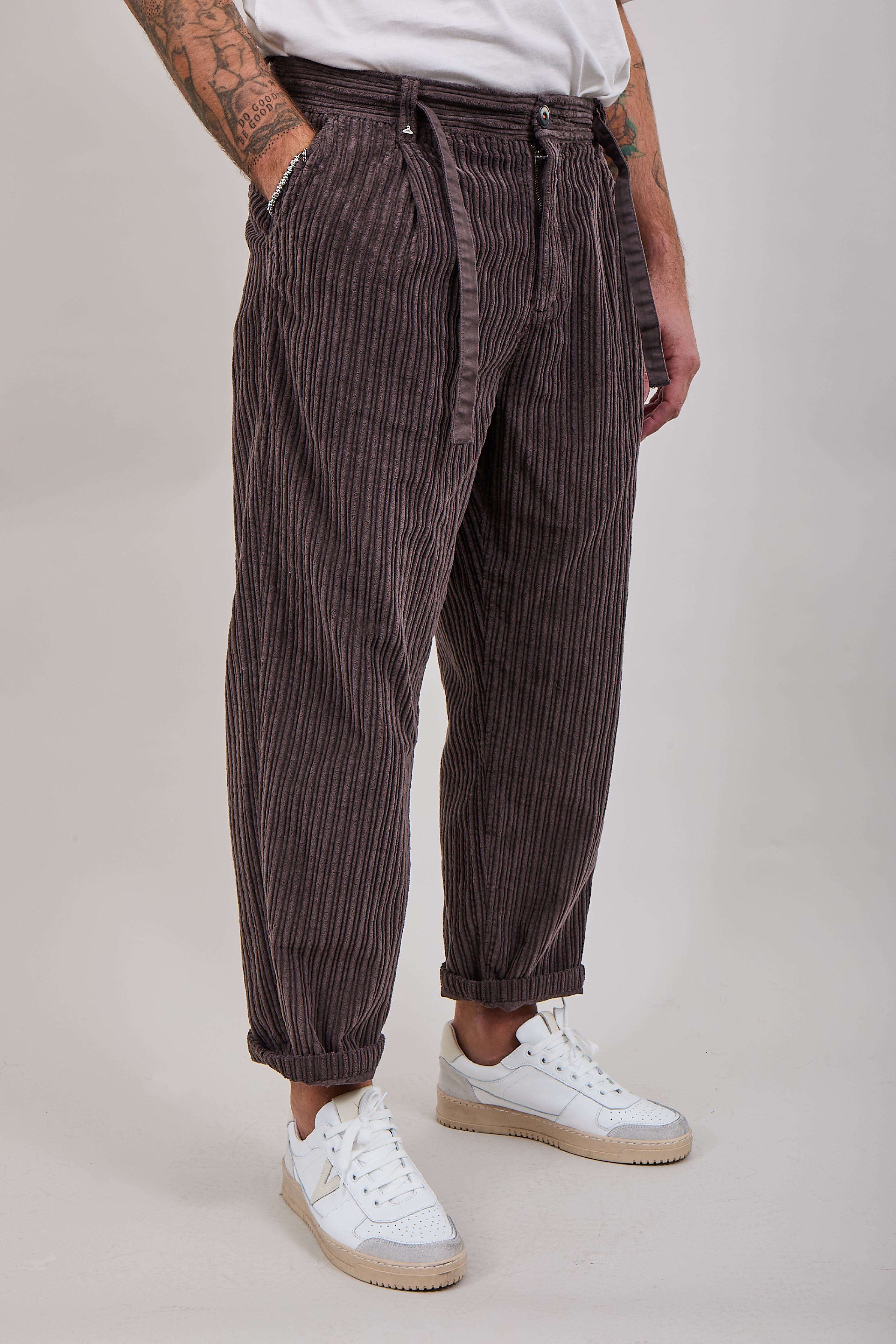 Pantalone Berna Velluto Castagna 116 (12300222529876)