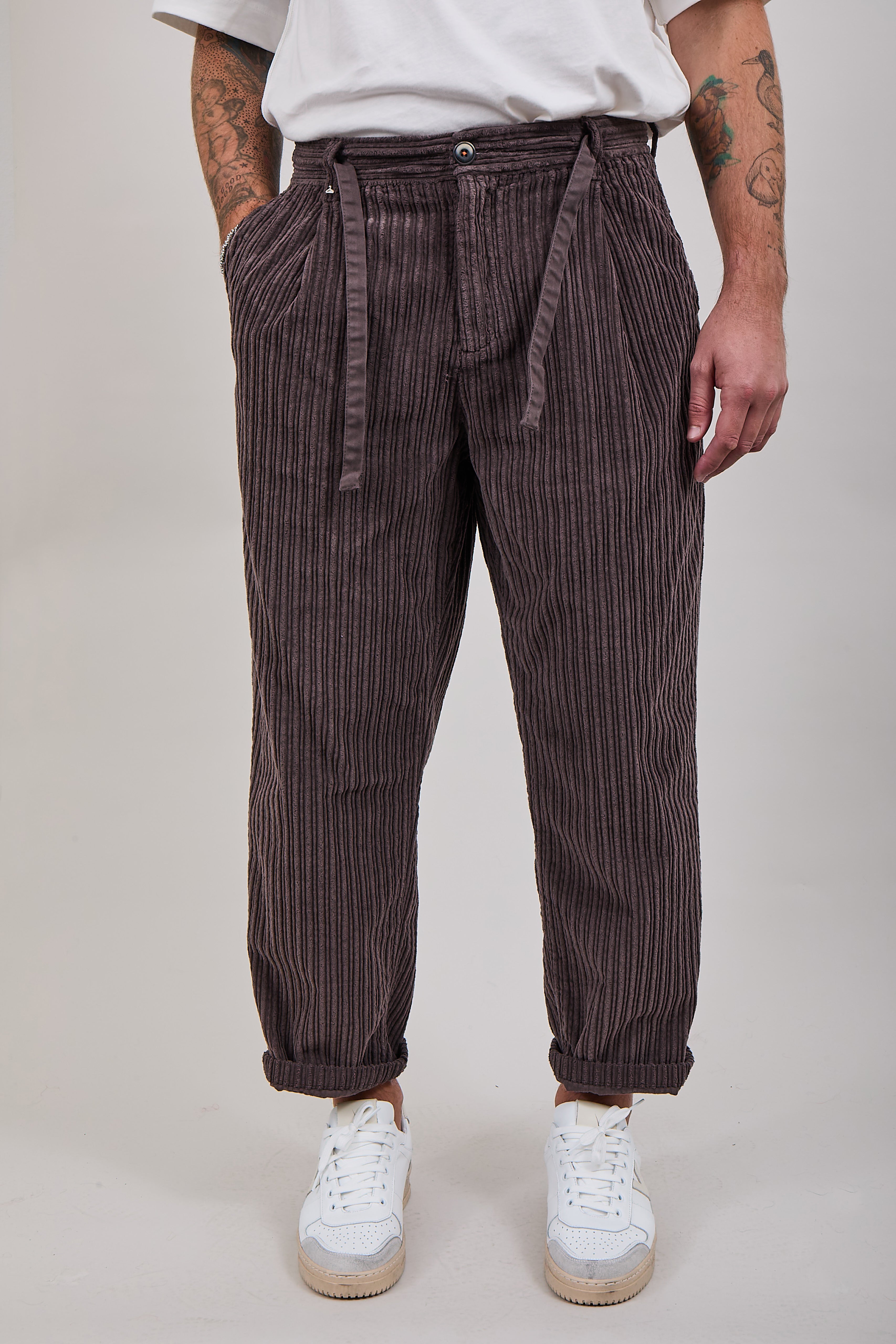 Pantalone Berna Velluto Castagna 116 (12300222529876)