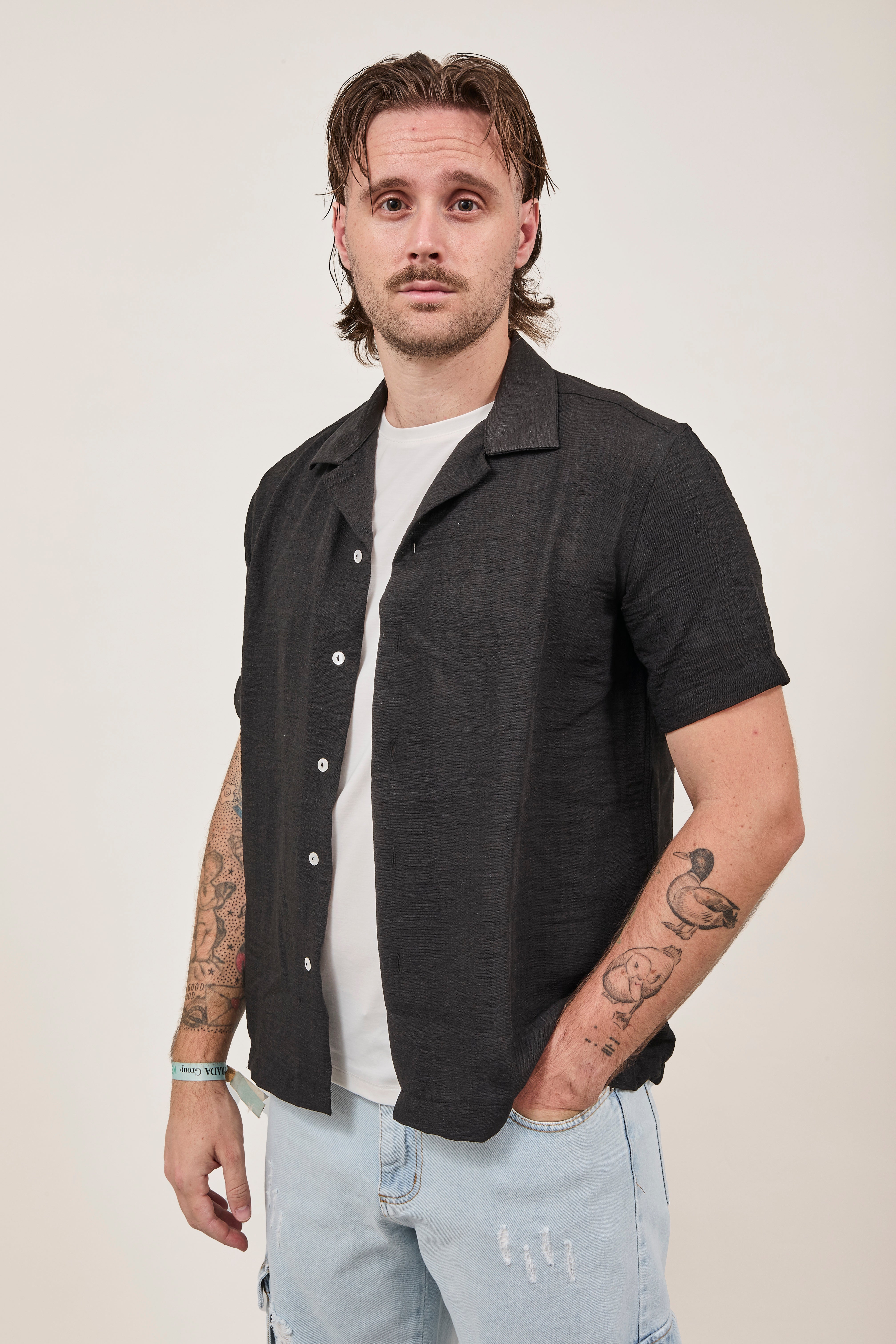 Camicia Over-d Nera c58