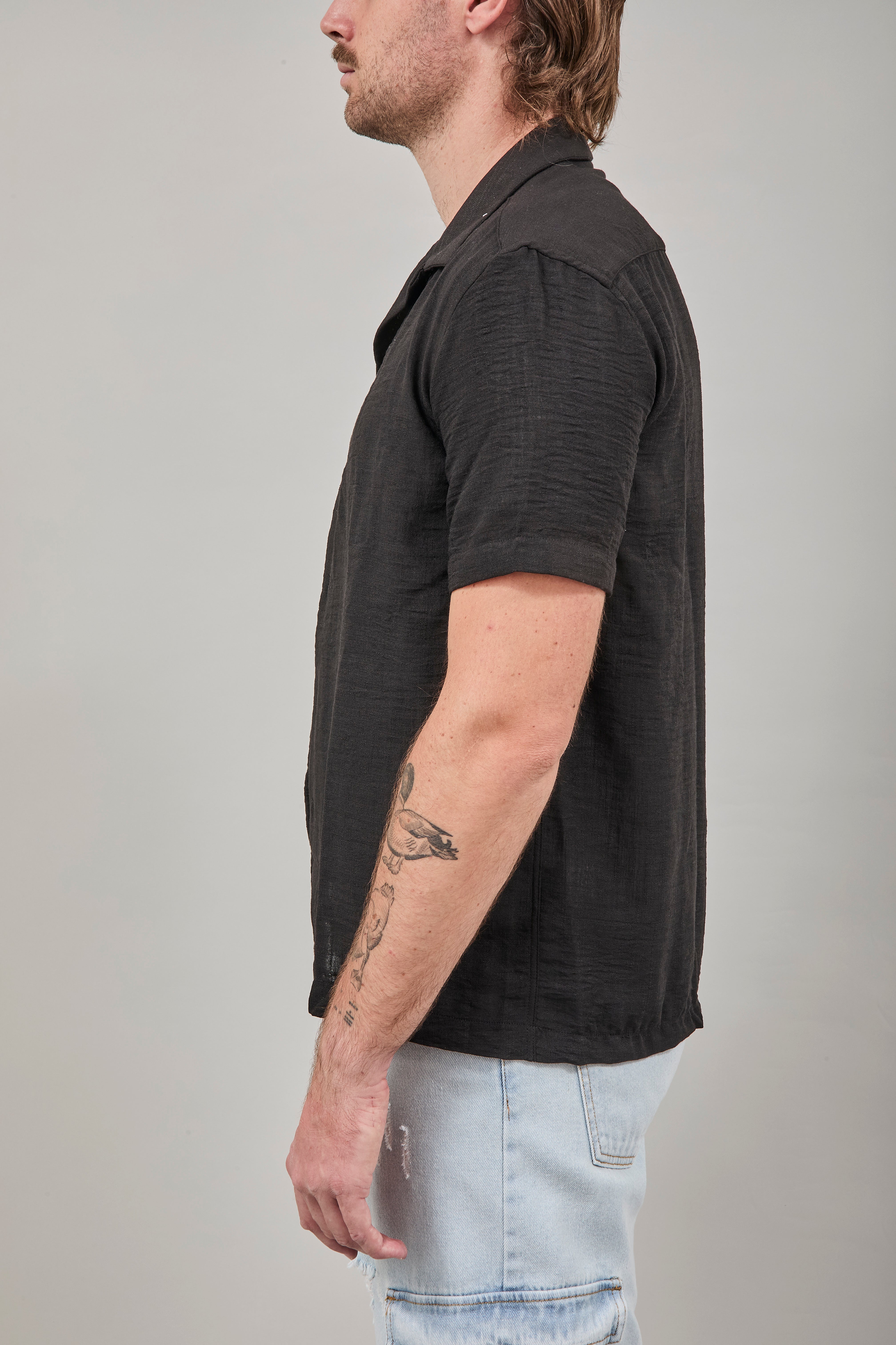 Camicia Over-d Nera c58