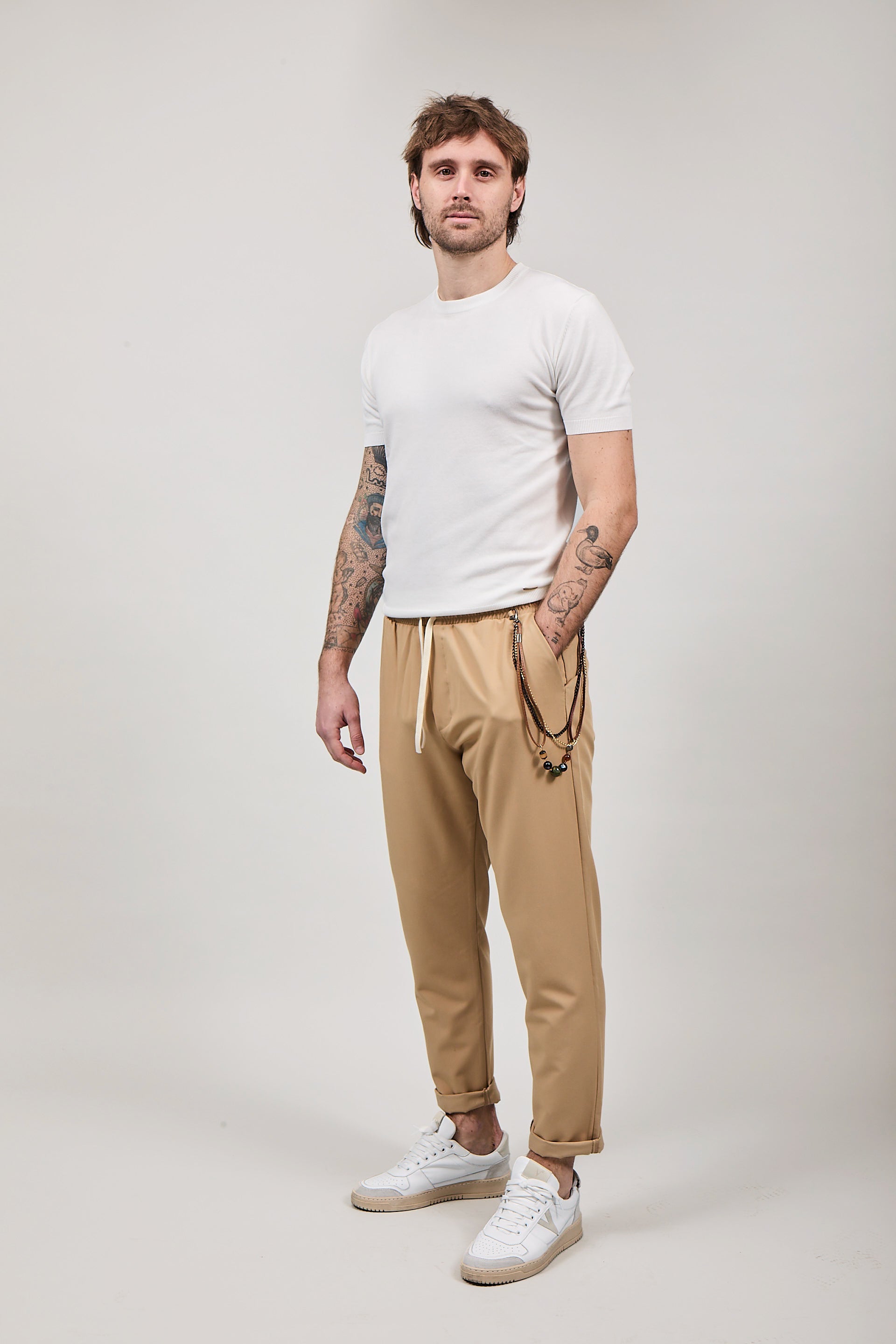 Pantalaccio Over-d Cammello p56