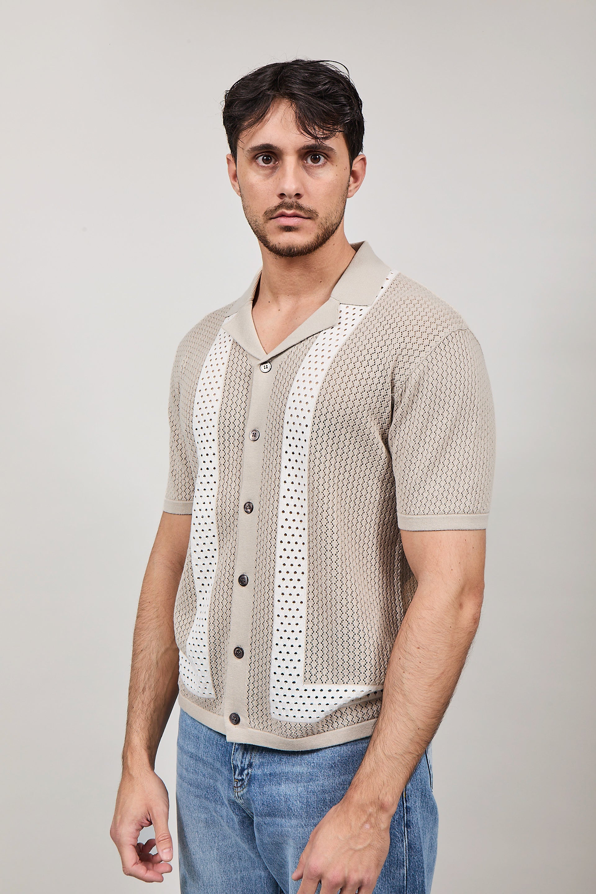 Polo Gianni Lupo Beige 35324