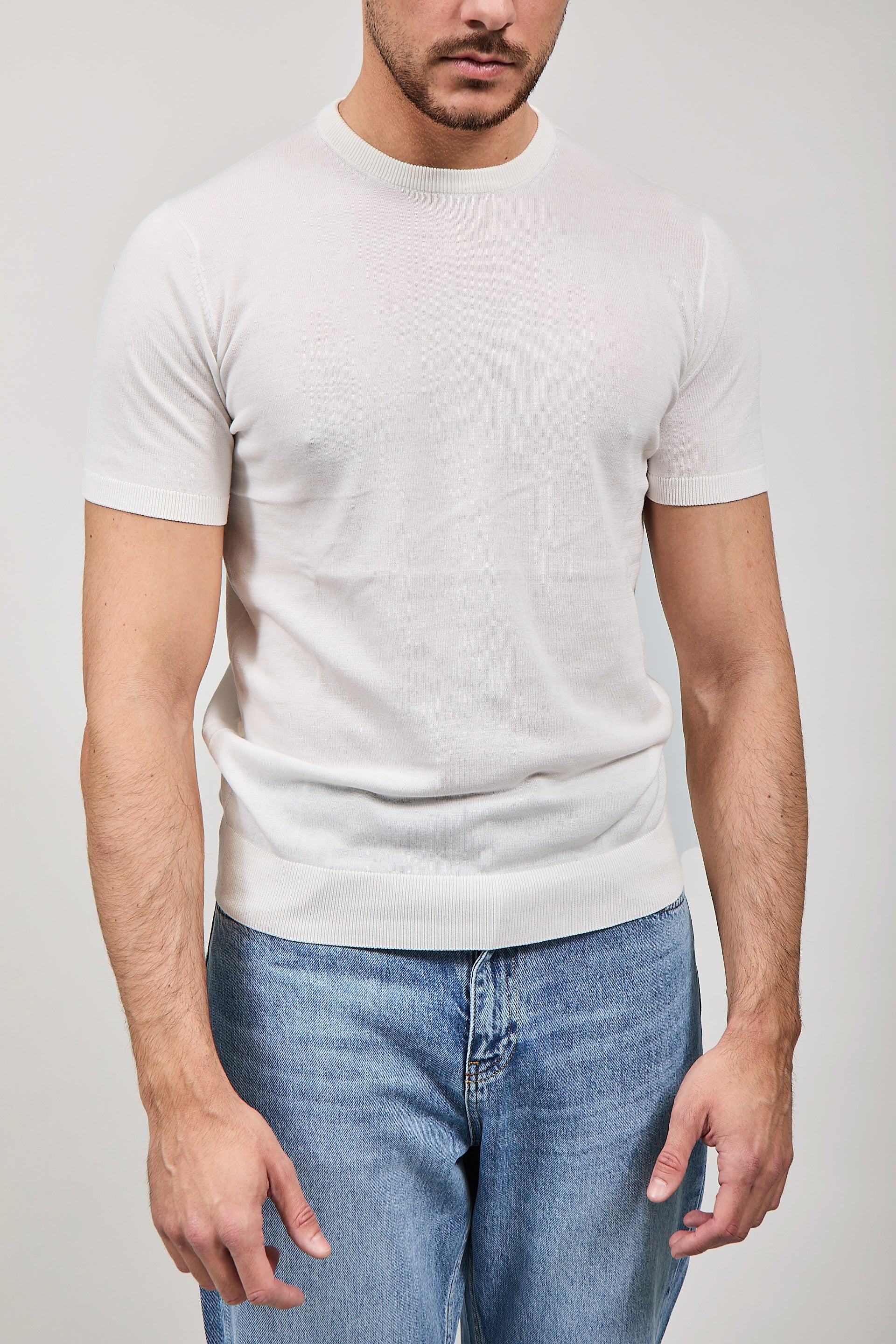 T-shirt Over-d Maglia Bianca M03