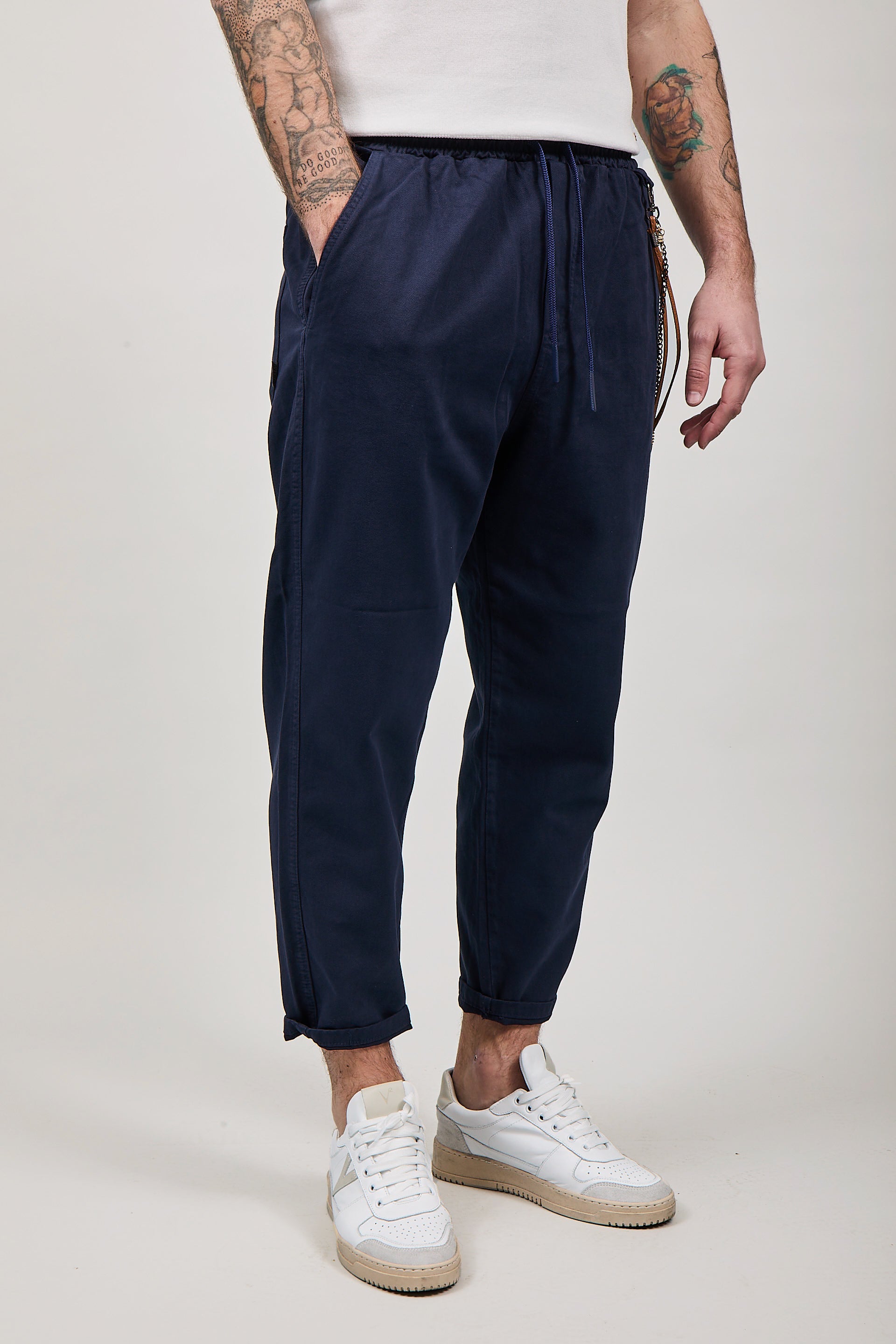Pantalaccio Over-d Navy p87