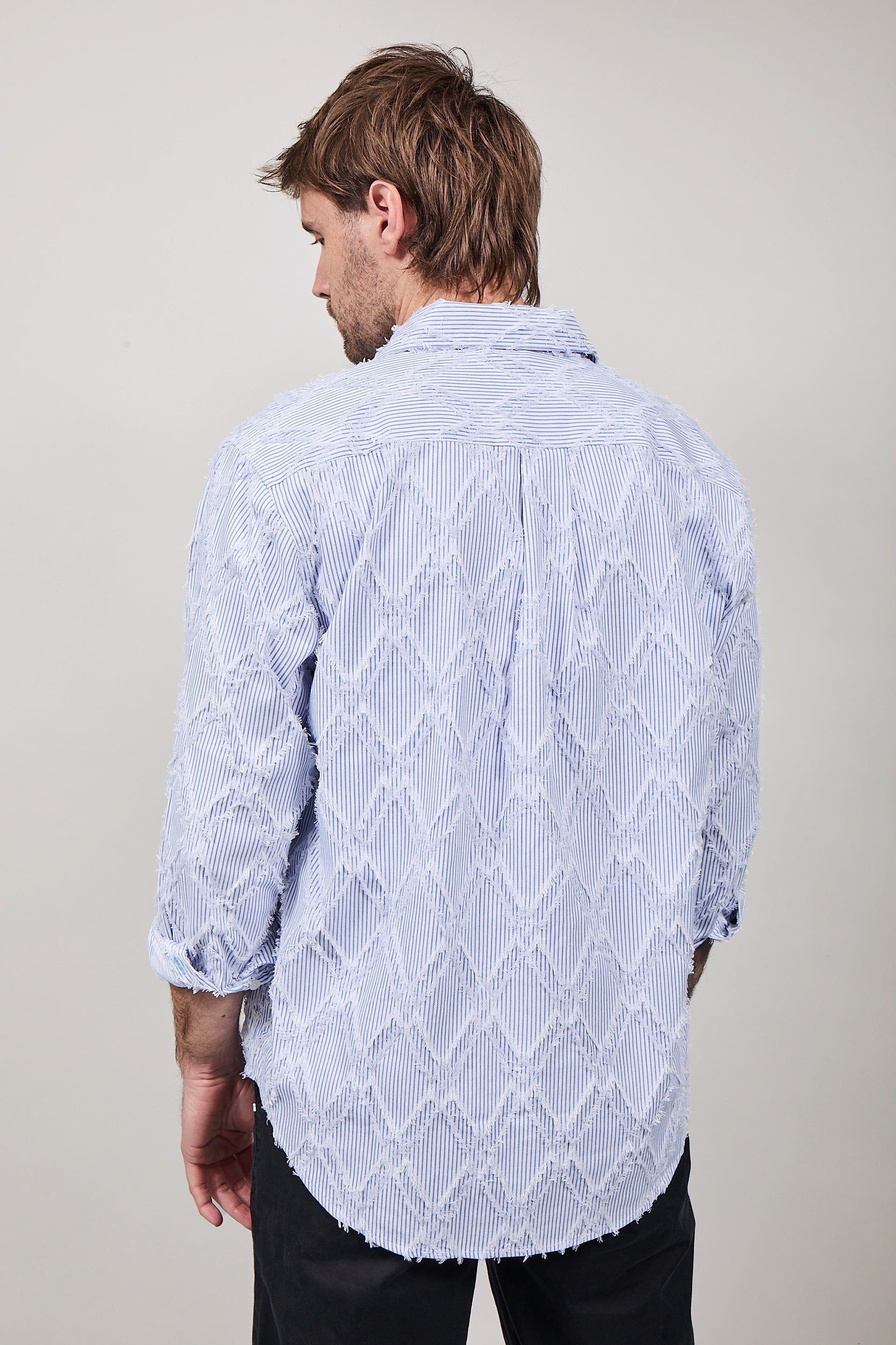 Camicia Berna Righe e fili 3430