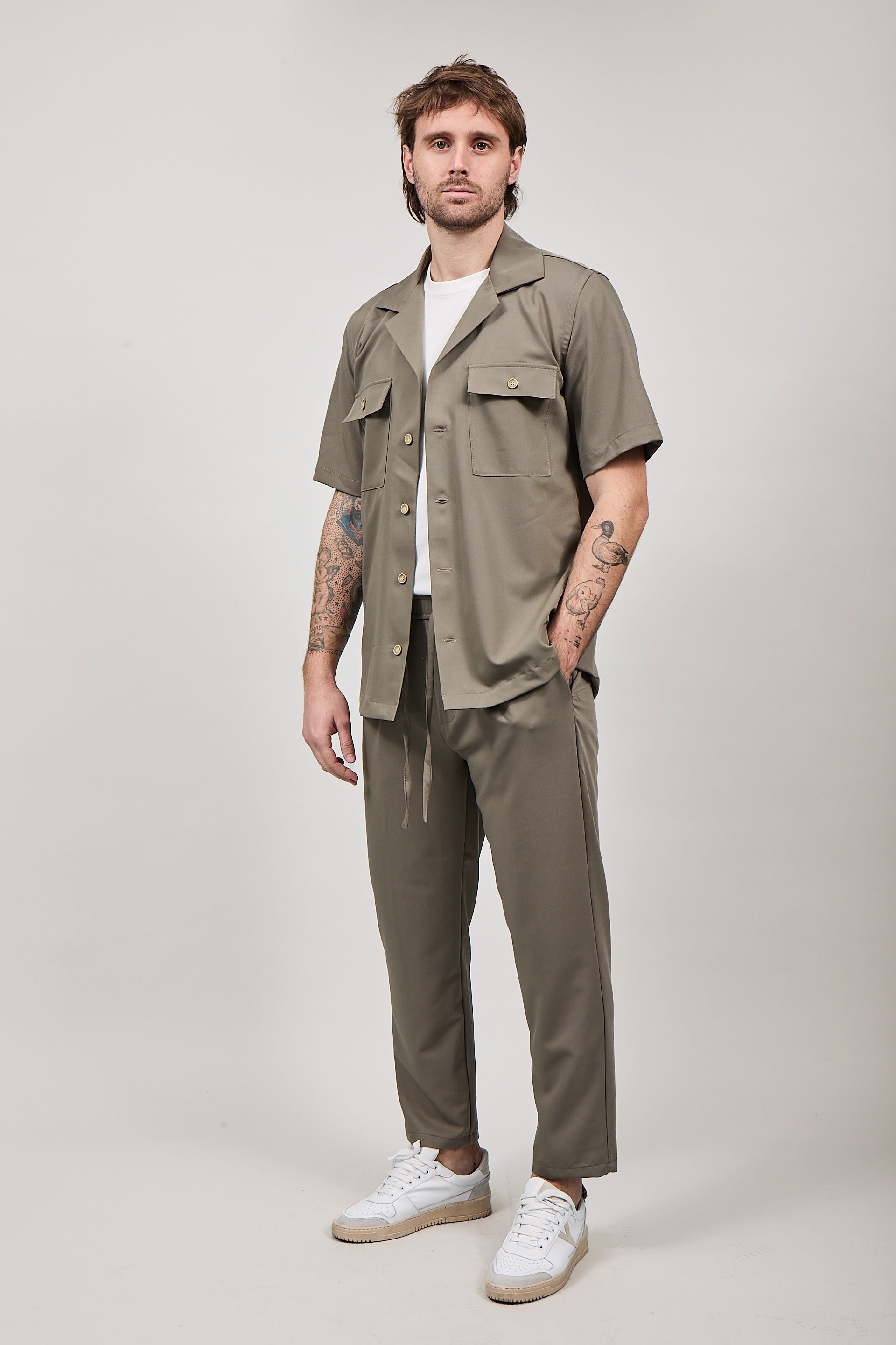 Coordinato Gianni Lupo Verde 012