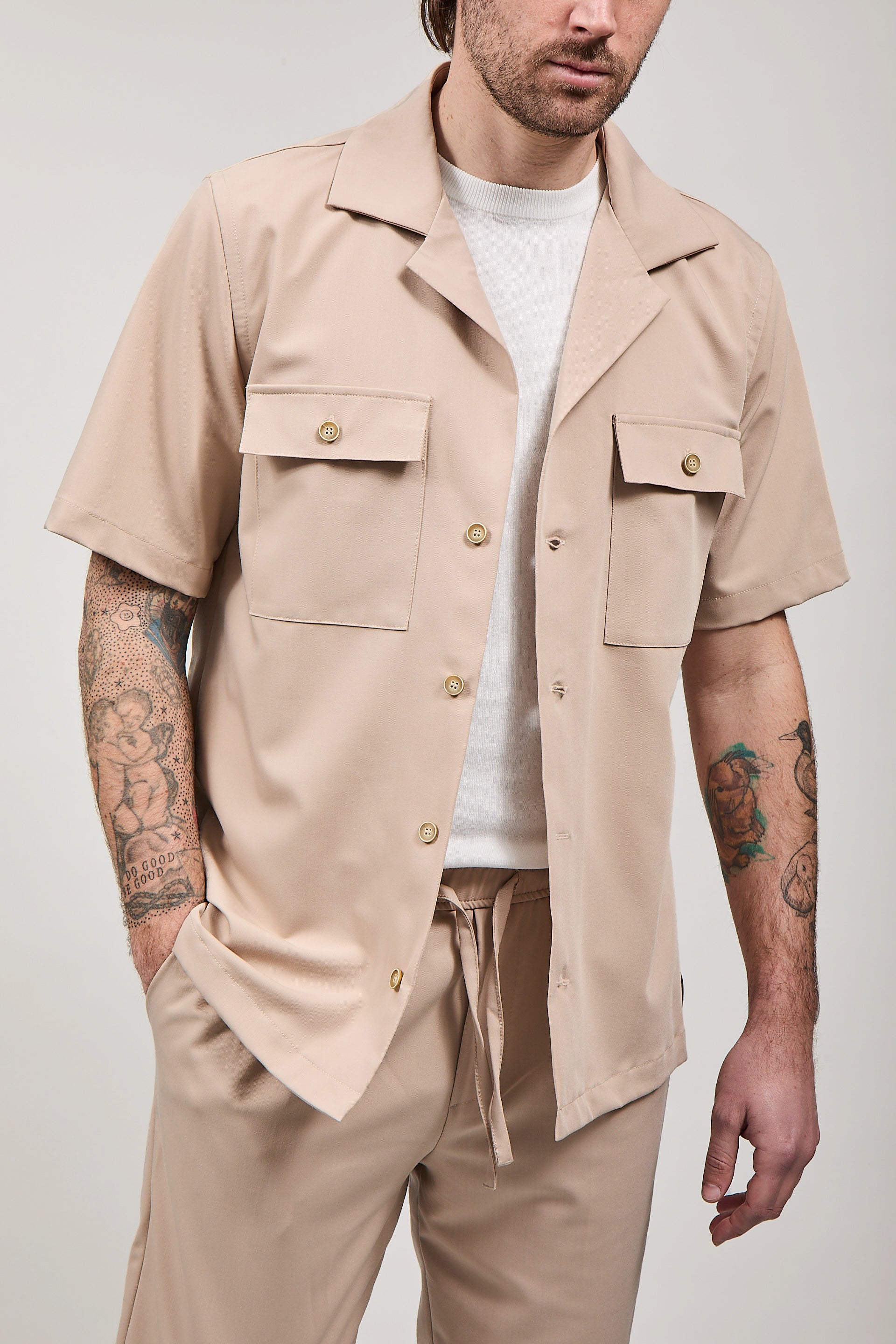 Coordinato Gianni Lupo Beige 012