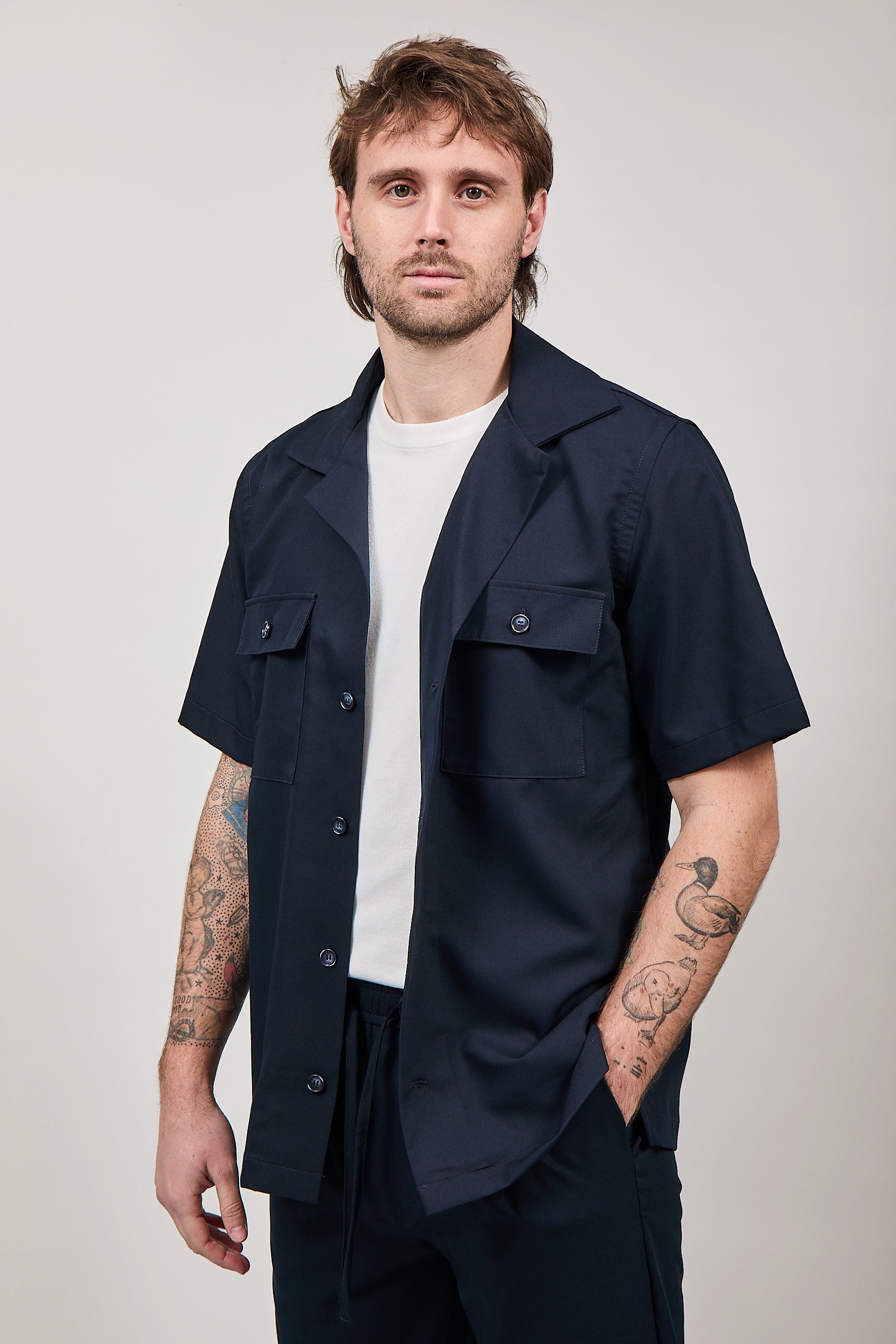 Coordinato Gianni Lupo Blu 012