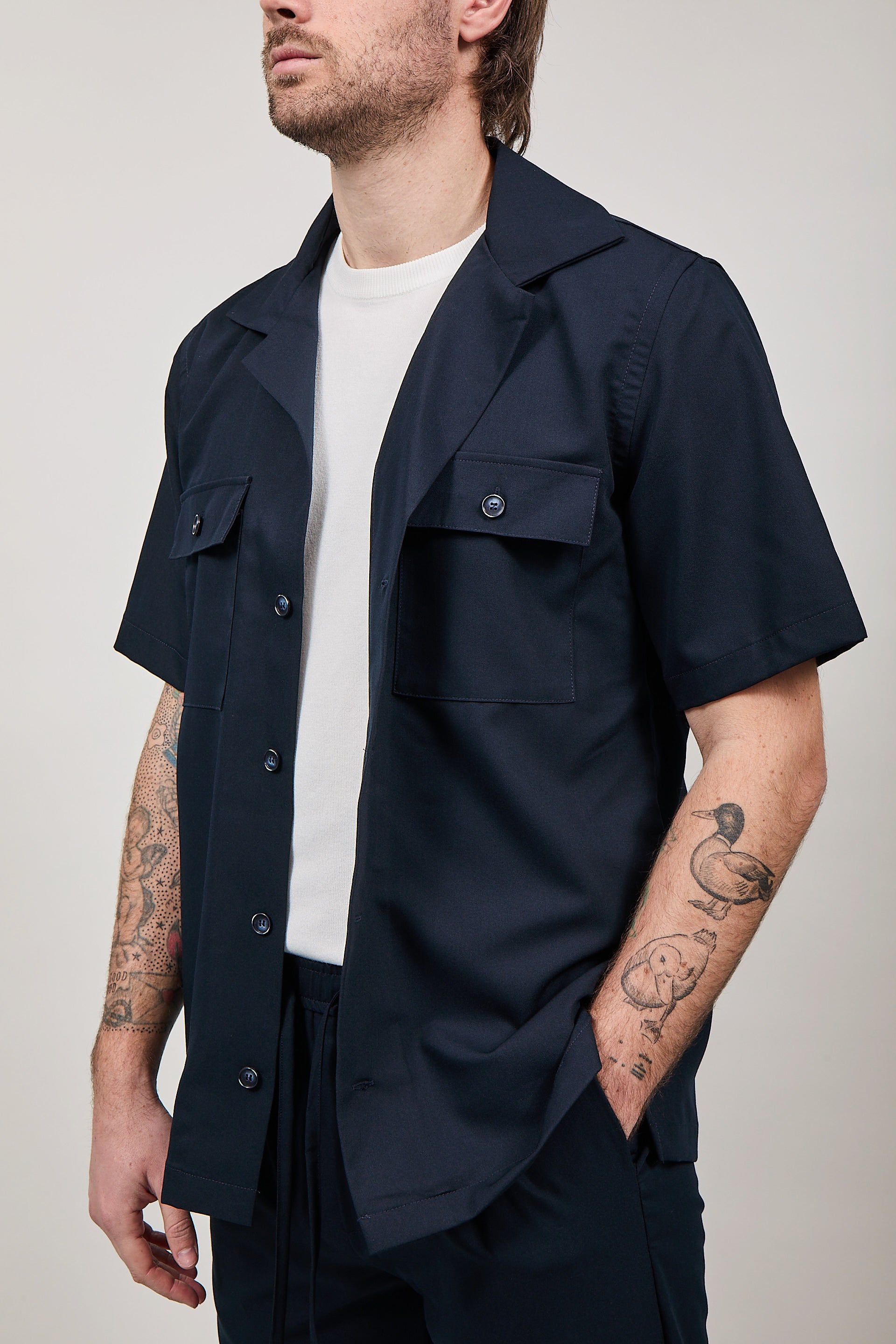 Coordinato Gianni Lupo Blu 012