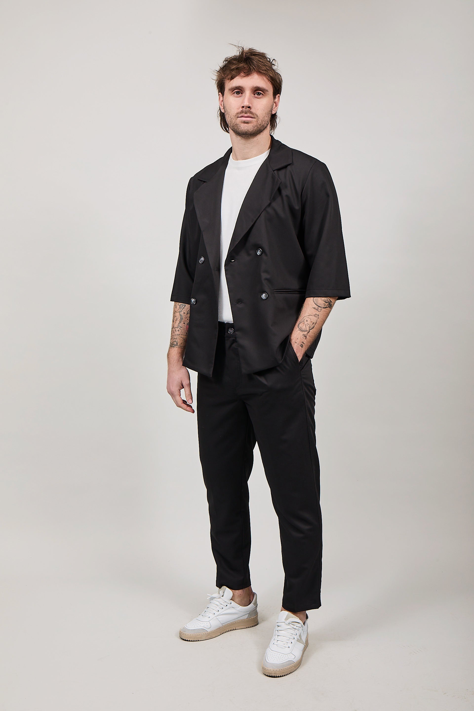 Coordinato Gianni Lupo Nero 034